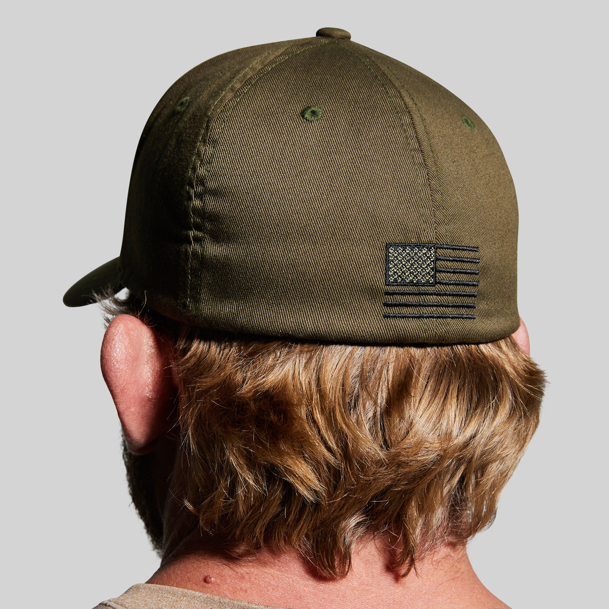 Tactical FlexFit Hat (OD Green) - Image 2