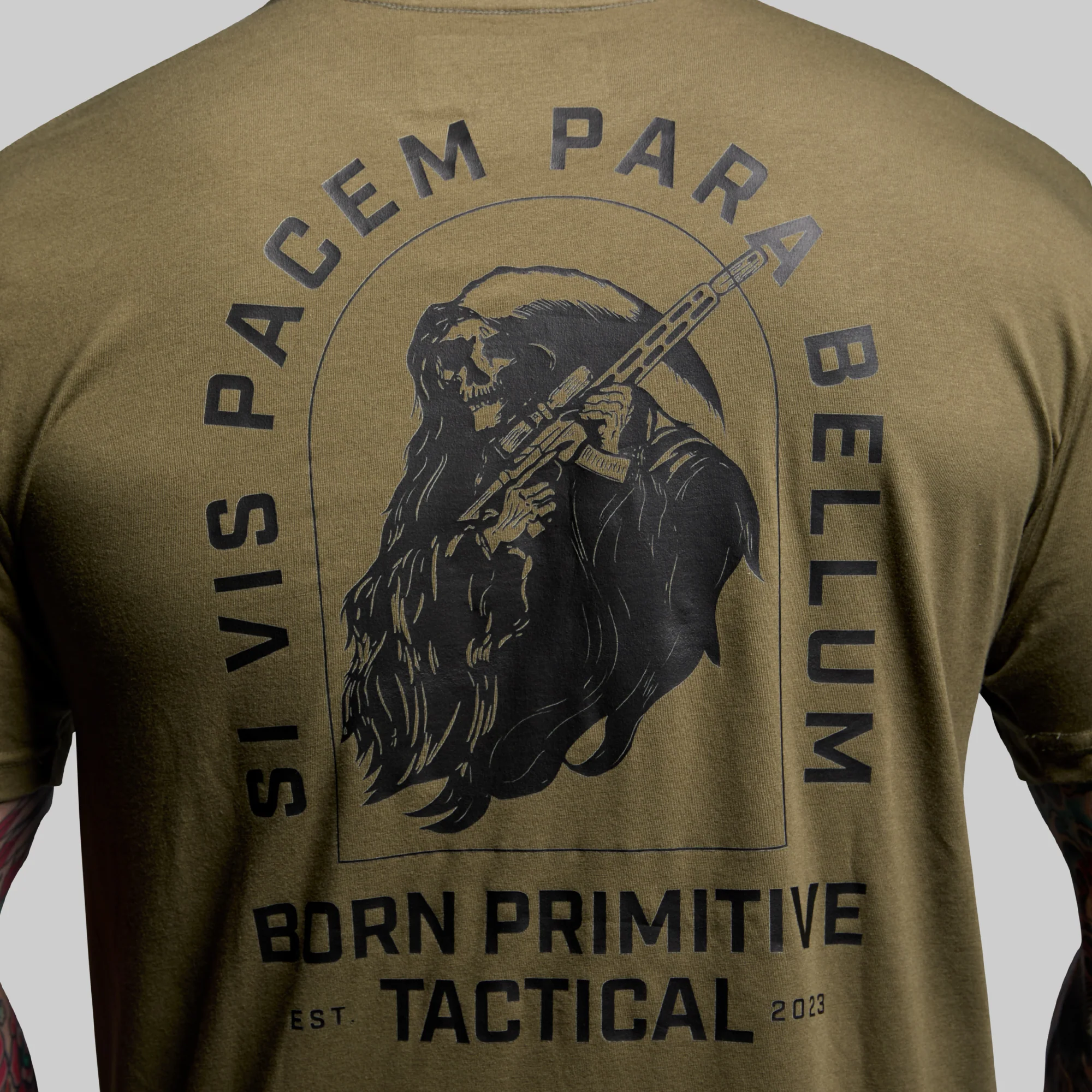 Tactical Reaper Tee (Tactical Green) - Image 2
