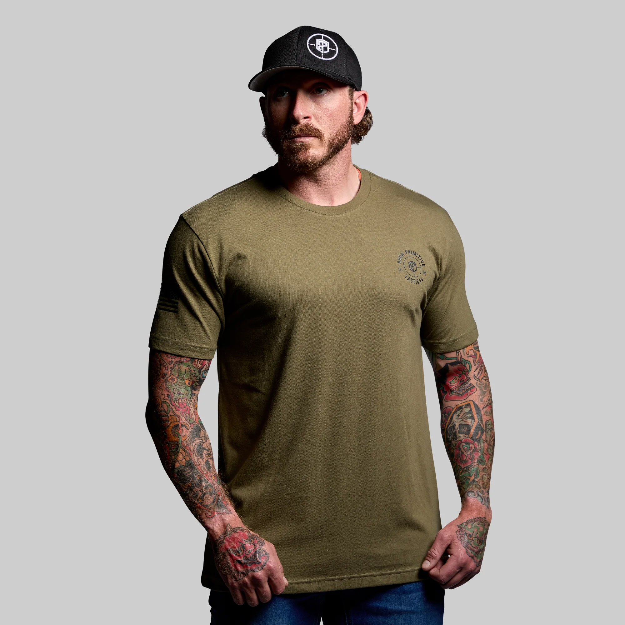 Tactical Reaper Tee (Tactical Green) - Image 3