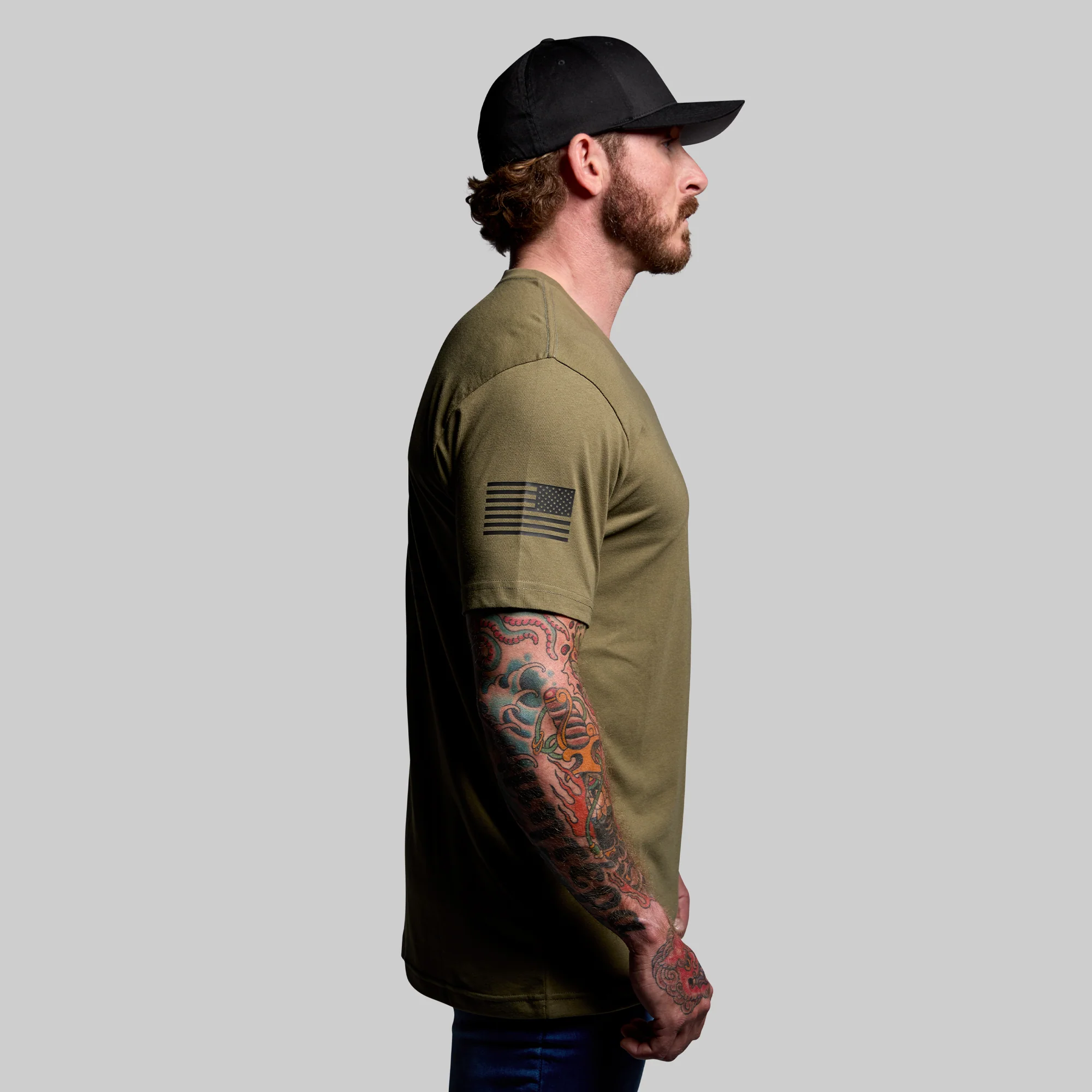 Tactical Reaper Tee (Tactical Green) - Image 4
