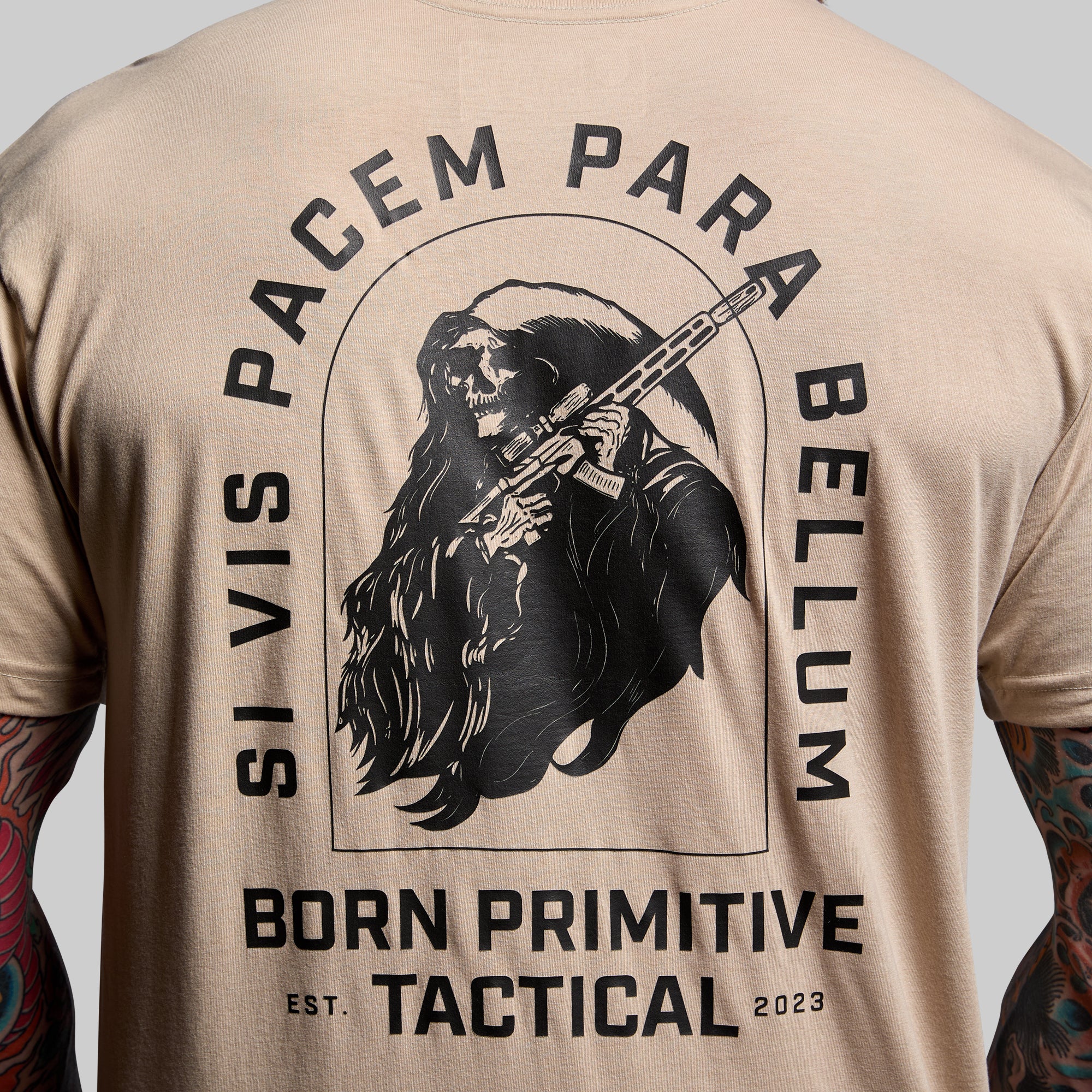 Tactical Reaper Tee (Tan) - Image 3
