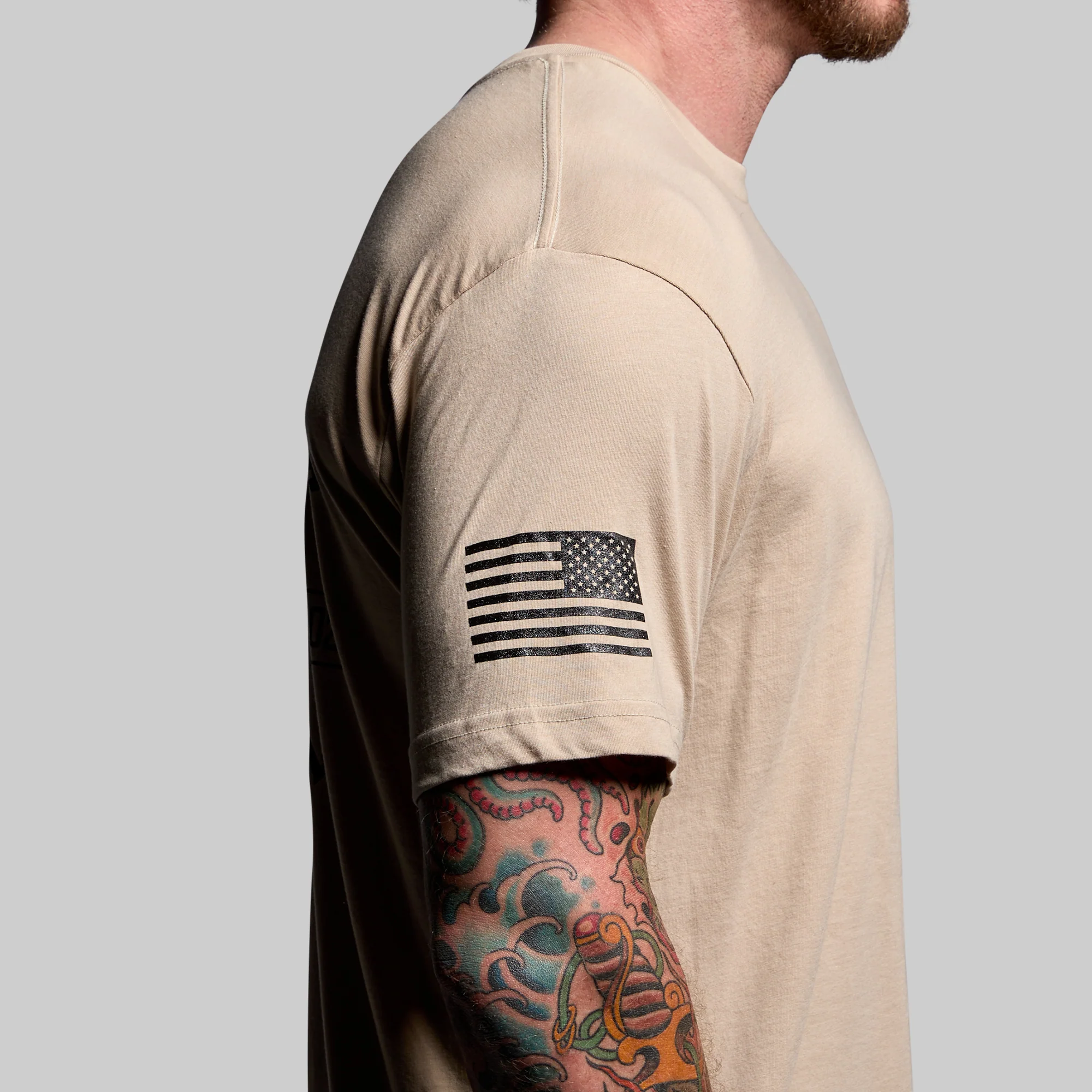 Tactical Reaper Tee (Tan) - Image 4