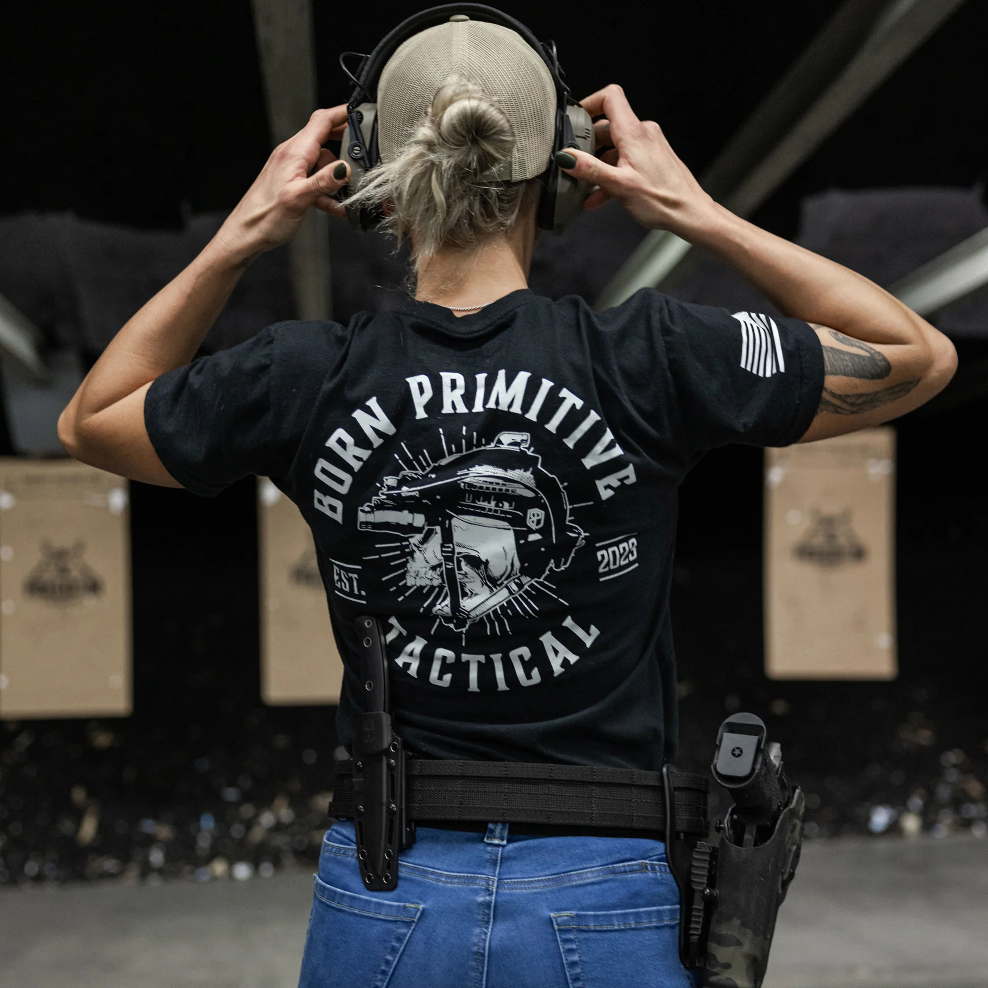 Tactical Skull Tee (Black) - Image 2