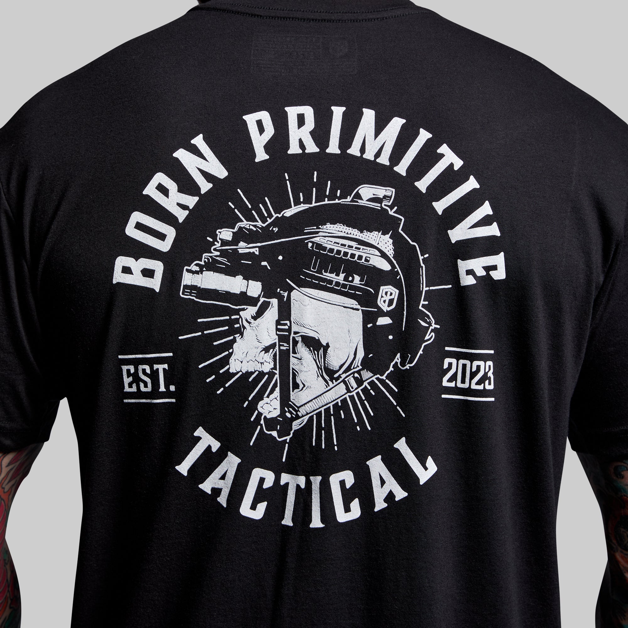 Tactical Skull Tee (Black) - Image 3