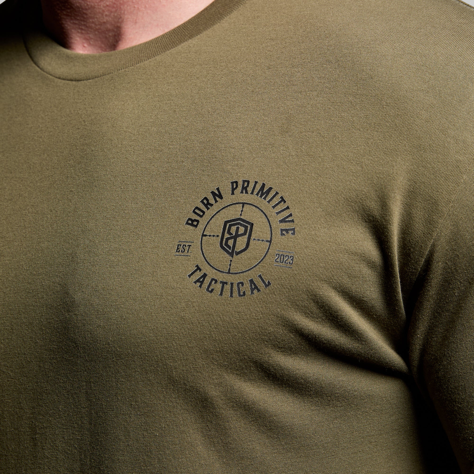 Tactical Skull Tee (Tactical Green) - Image 5