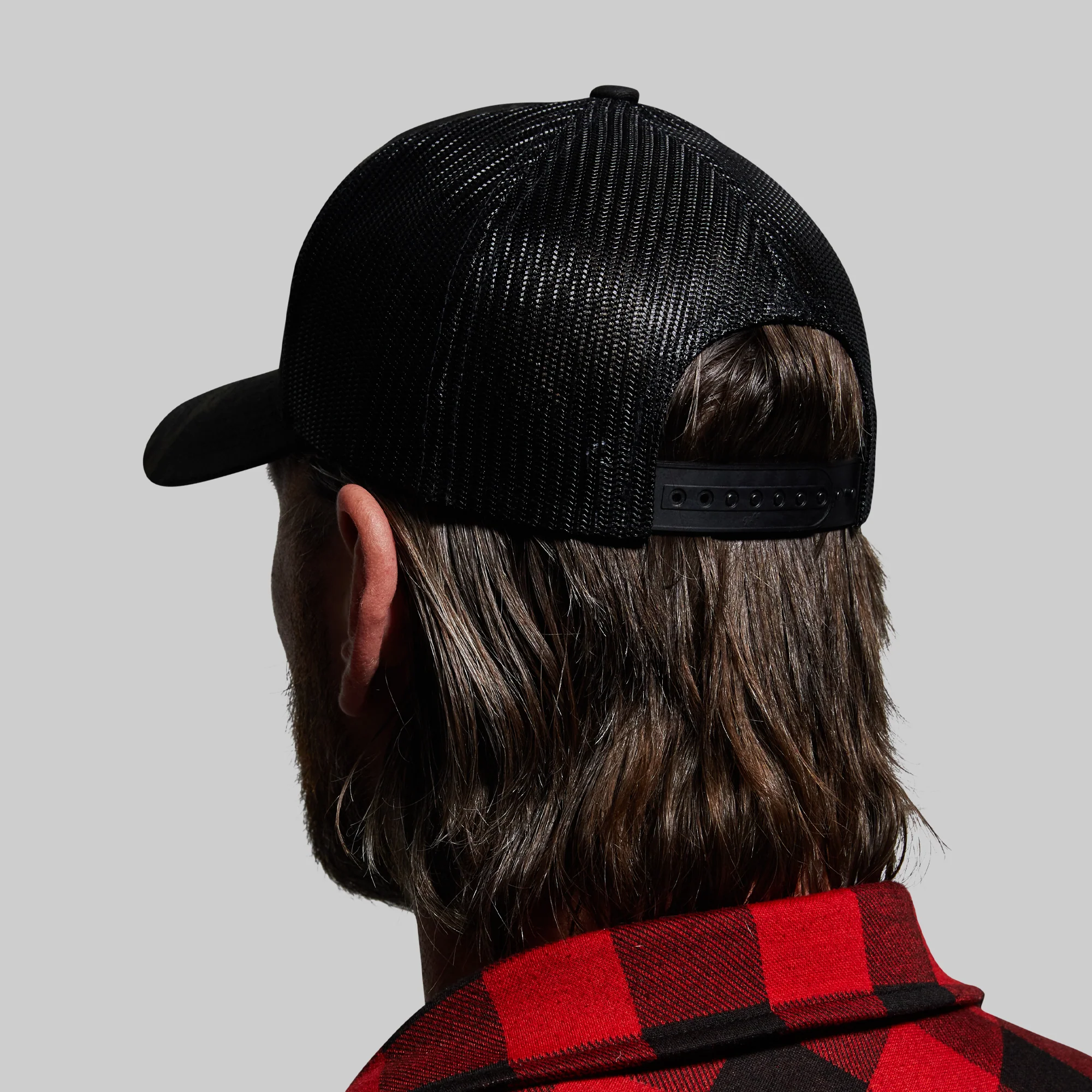 Tactical Trucker Hat (Black Multicam) - Image 3