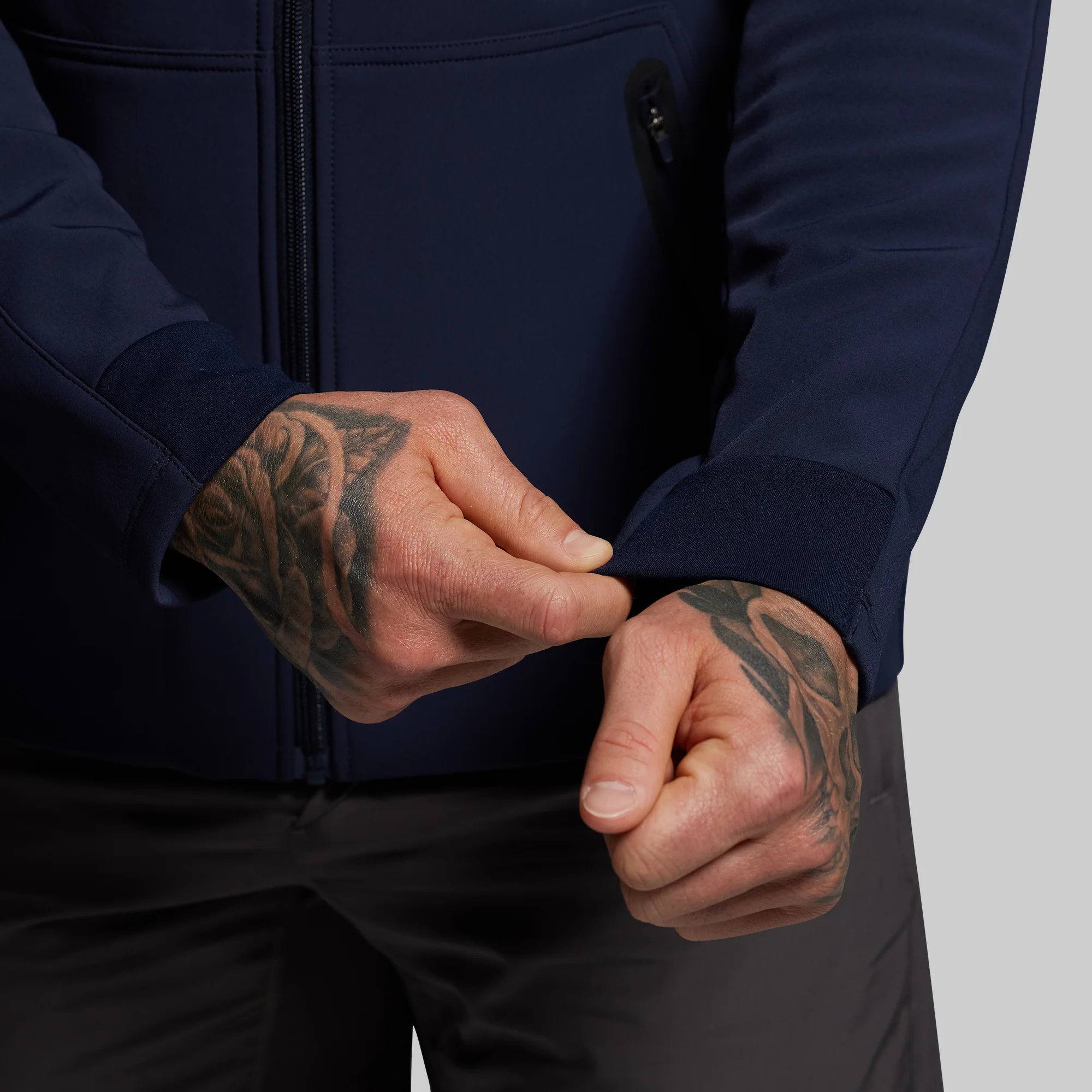 Training Full Zip Hoodie (BP Navy) - Image 4