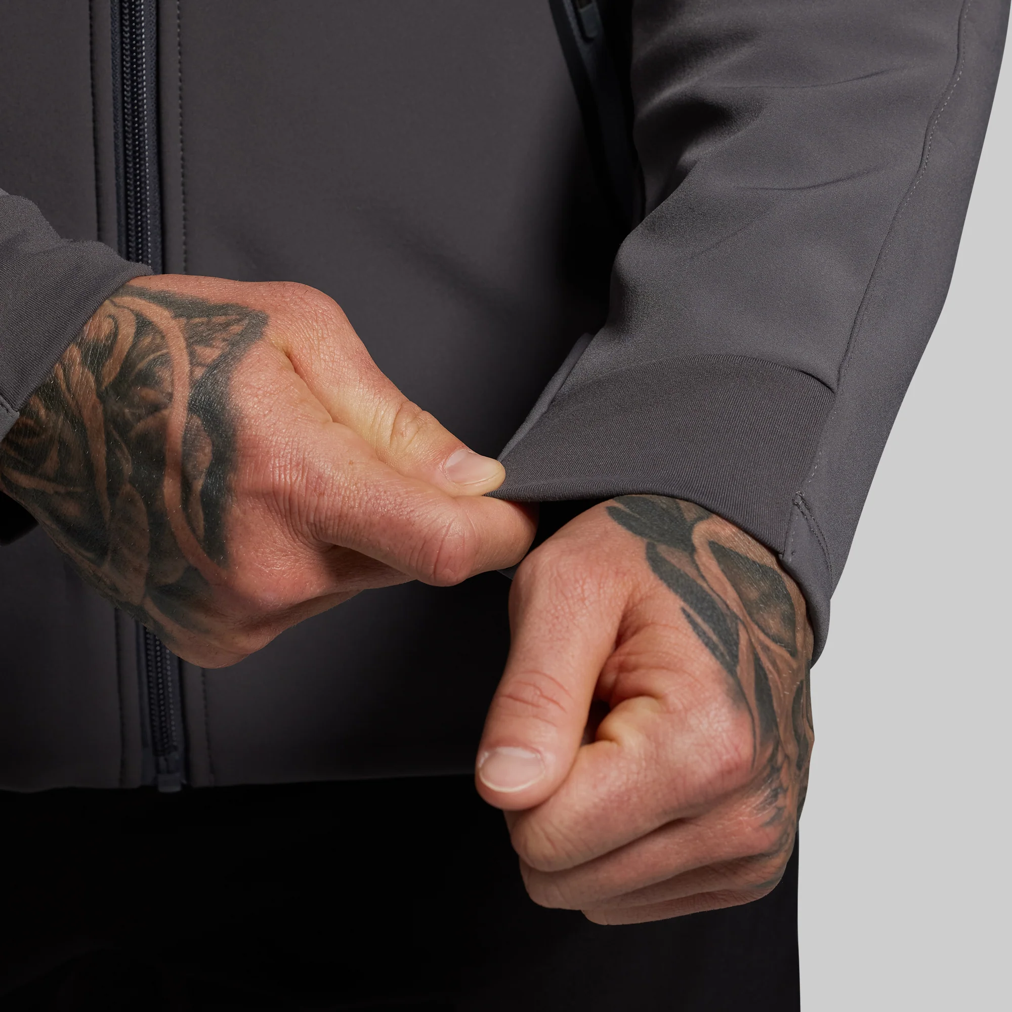 Training Full Zip Hoodie (Gunmetal) - Image 6