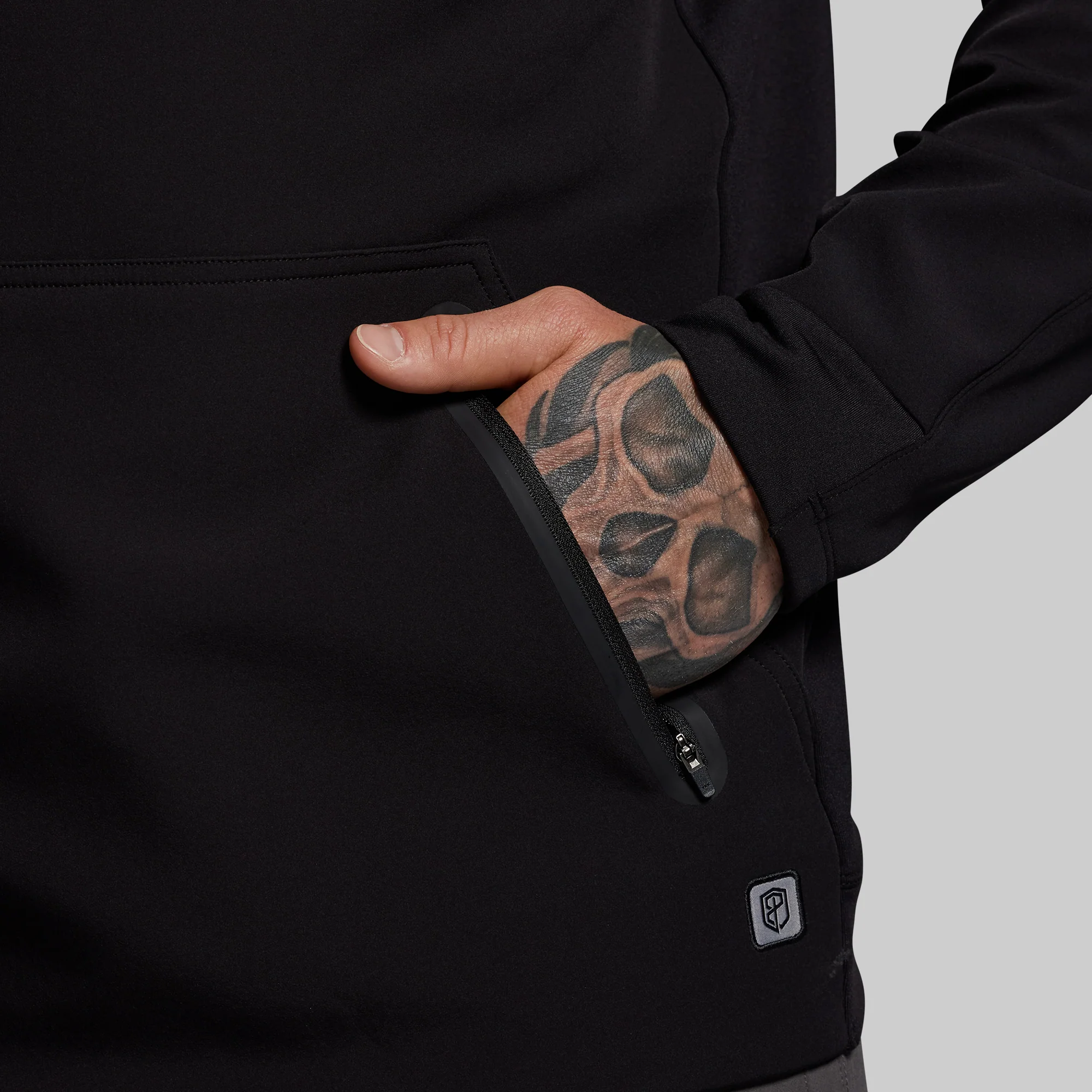 Training Hoodie (Black) - Image 7
