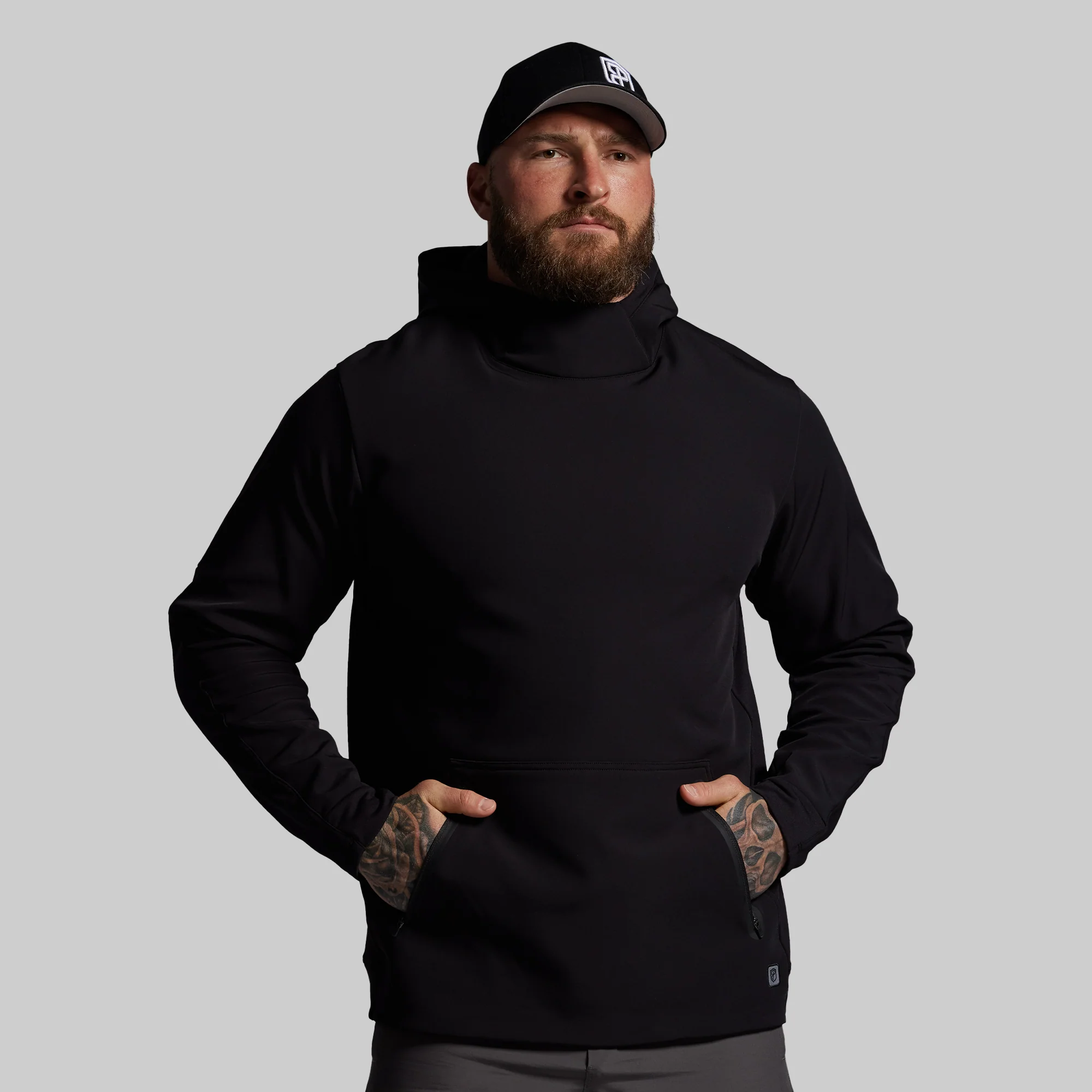 Training Hoodie (Black) - Image 3