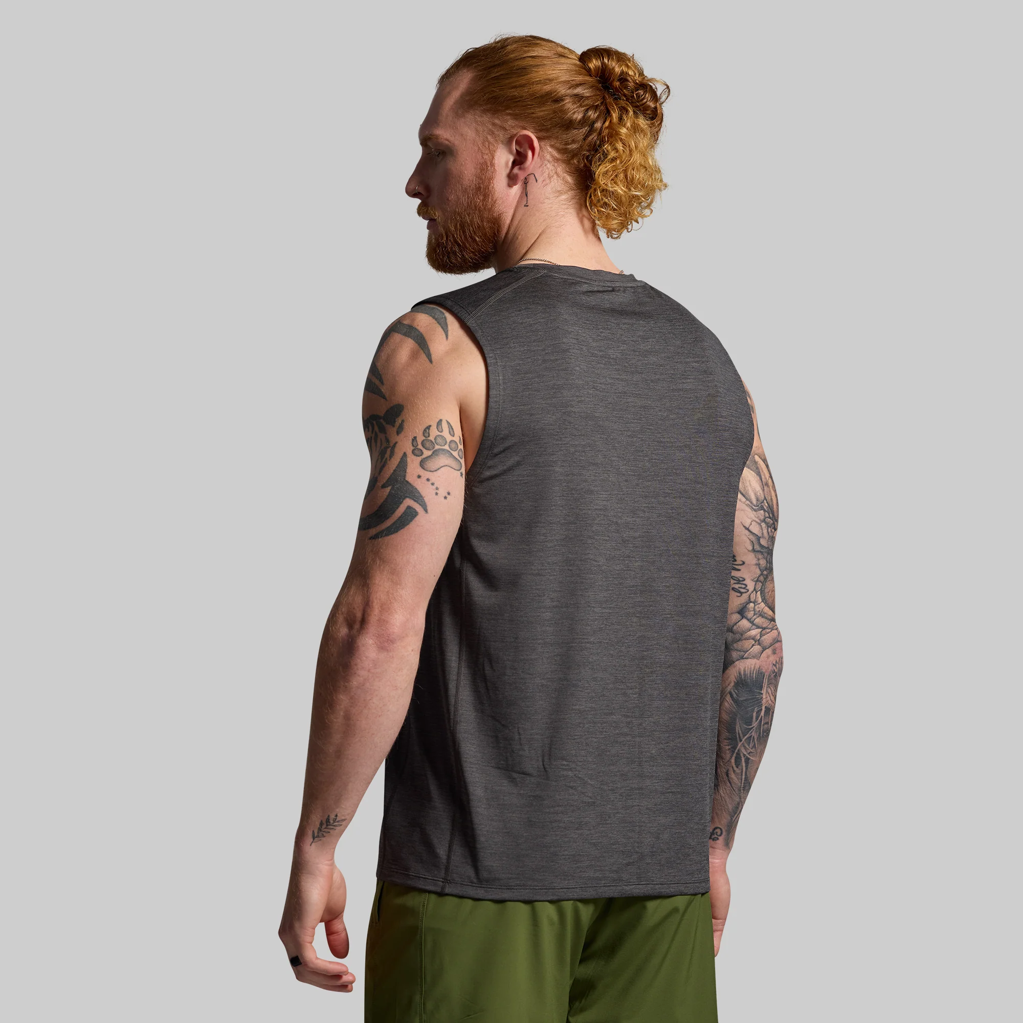 Training Muscle Tank (Charcoal) - Image 2