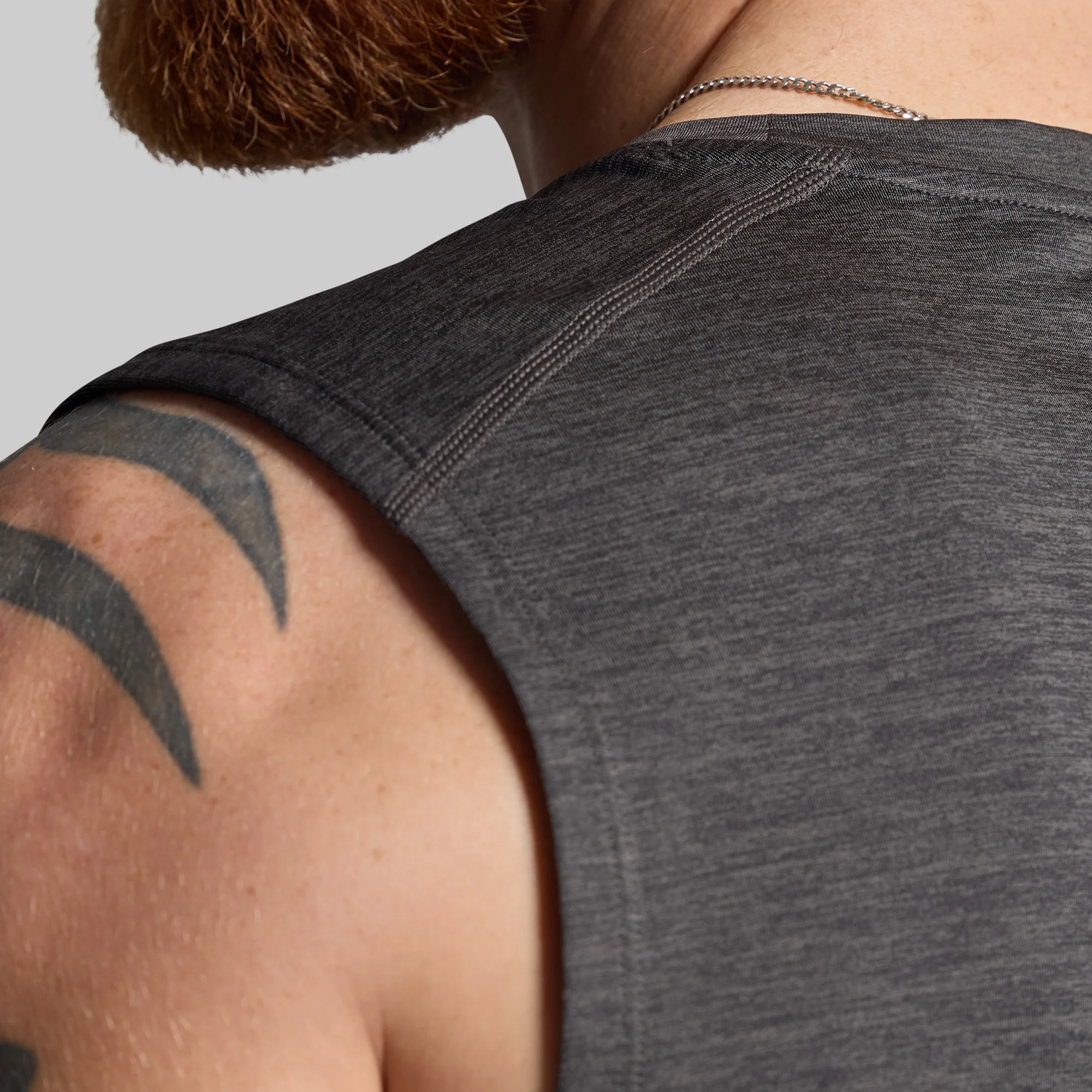 Training Muscle Tank (Charcoal) - Image 3