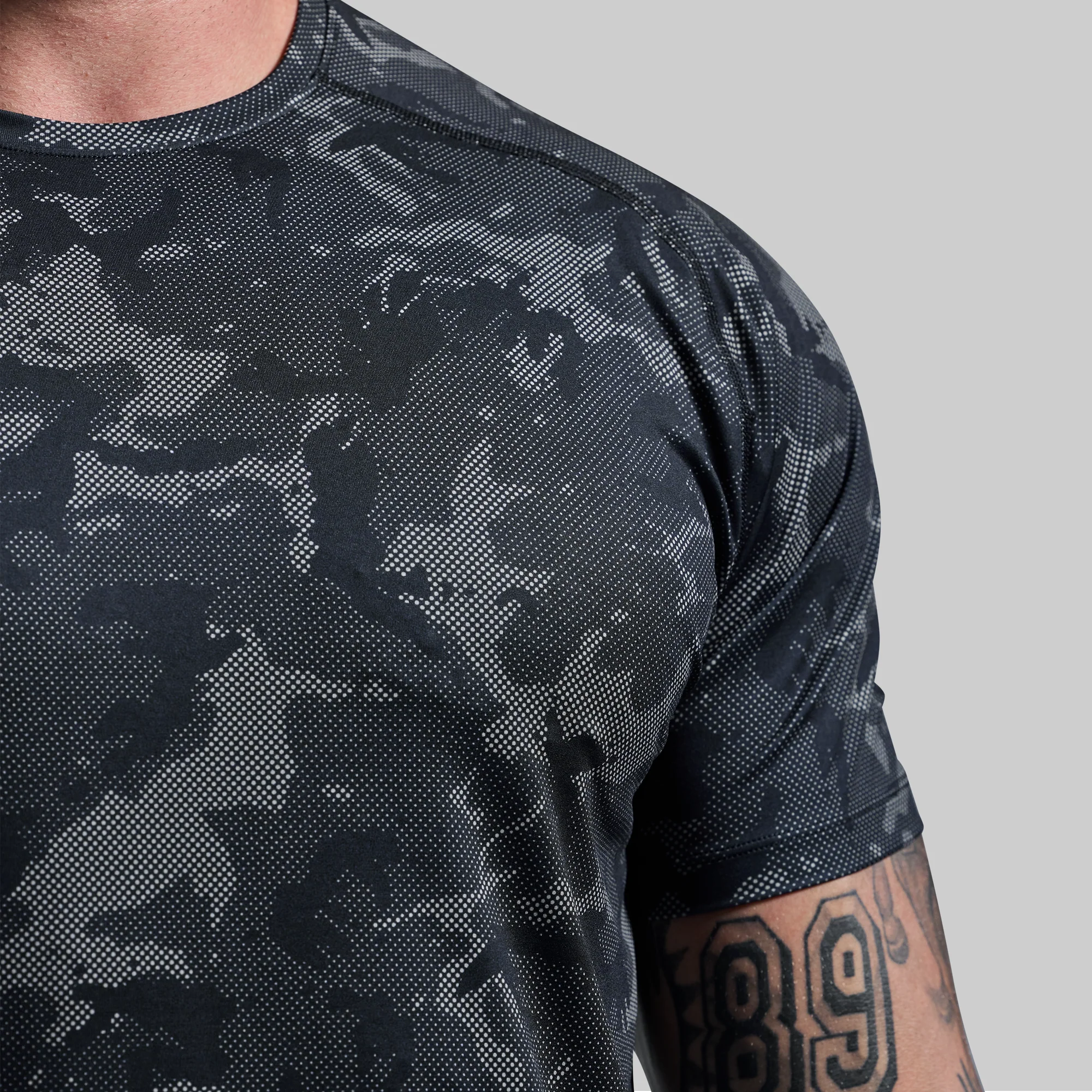 Training Tee (Halftone Muted Woodland) - Image 3