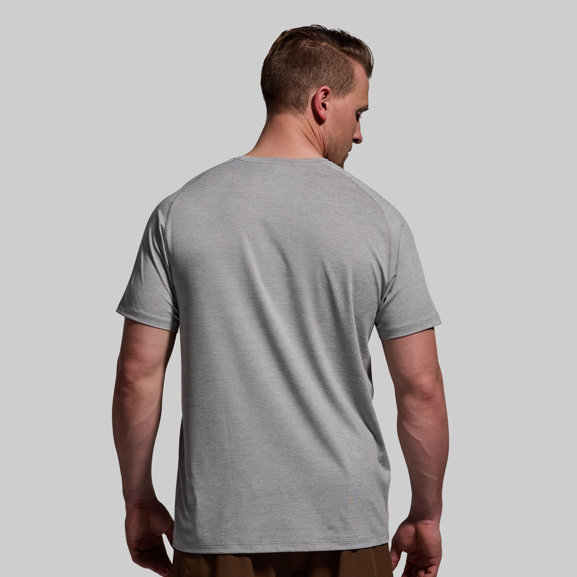 Training Tee (Light Heather Grey) - Image 2