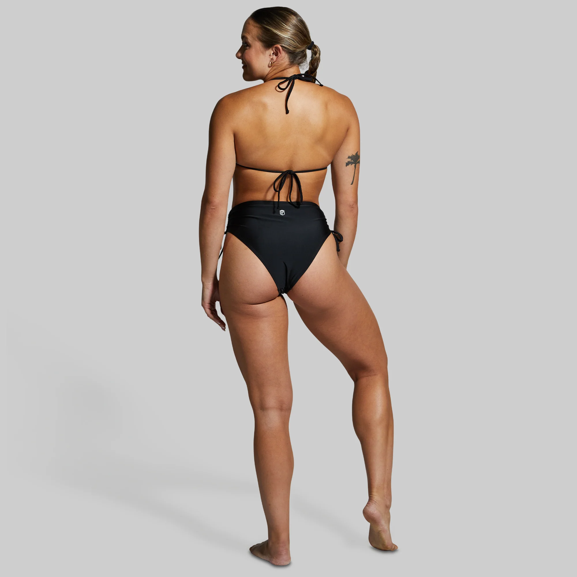 Triangle Bikini Top (Black) - Image 6