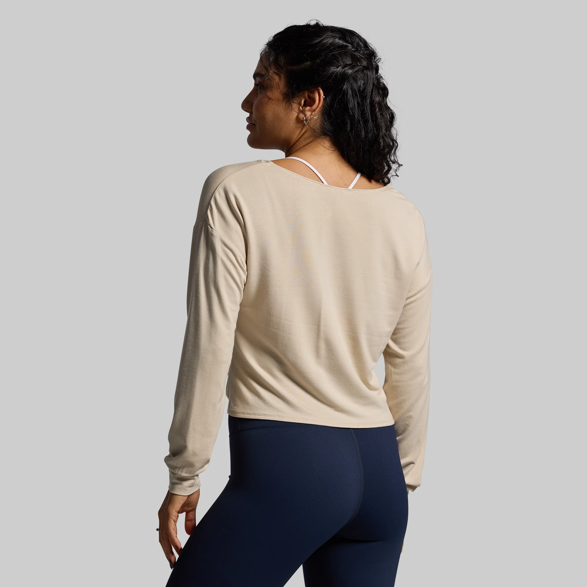 Two Ways Long Sleeve (Oatmeal) - Image 2