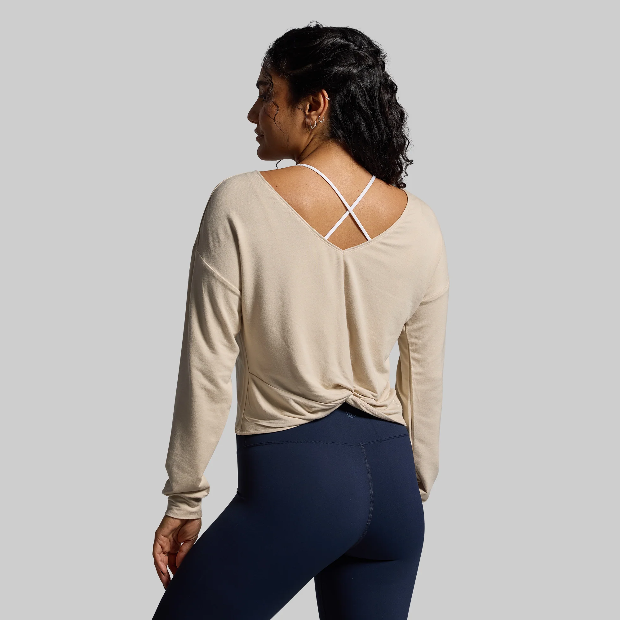 Two Ways Long Sleeve (Oatmeal) - Image 4
