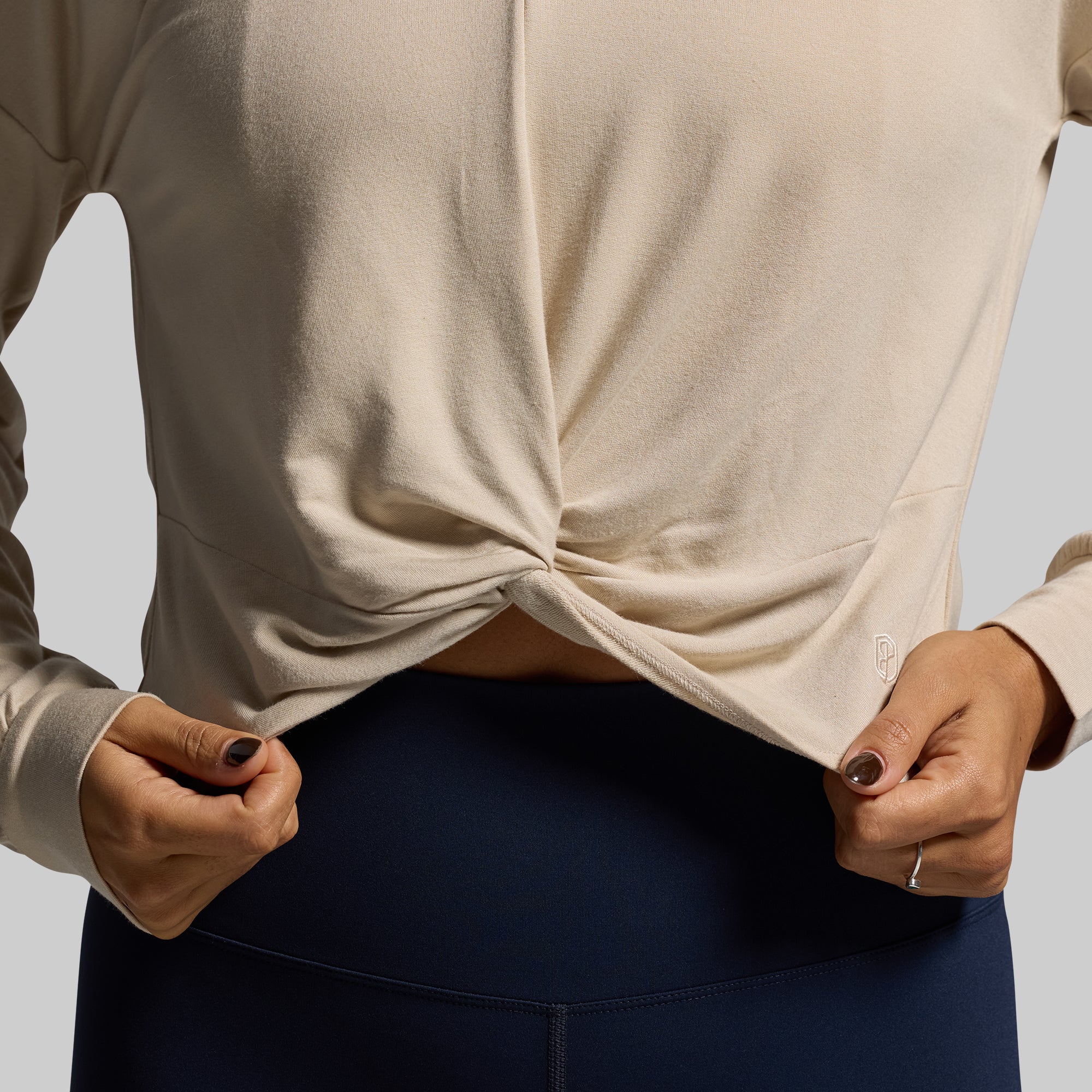 Two Ways Long Sleeve (Oatmeal) - Image 5