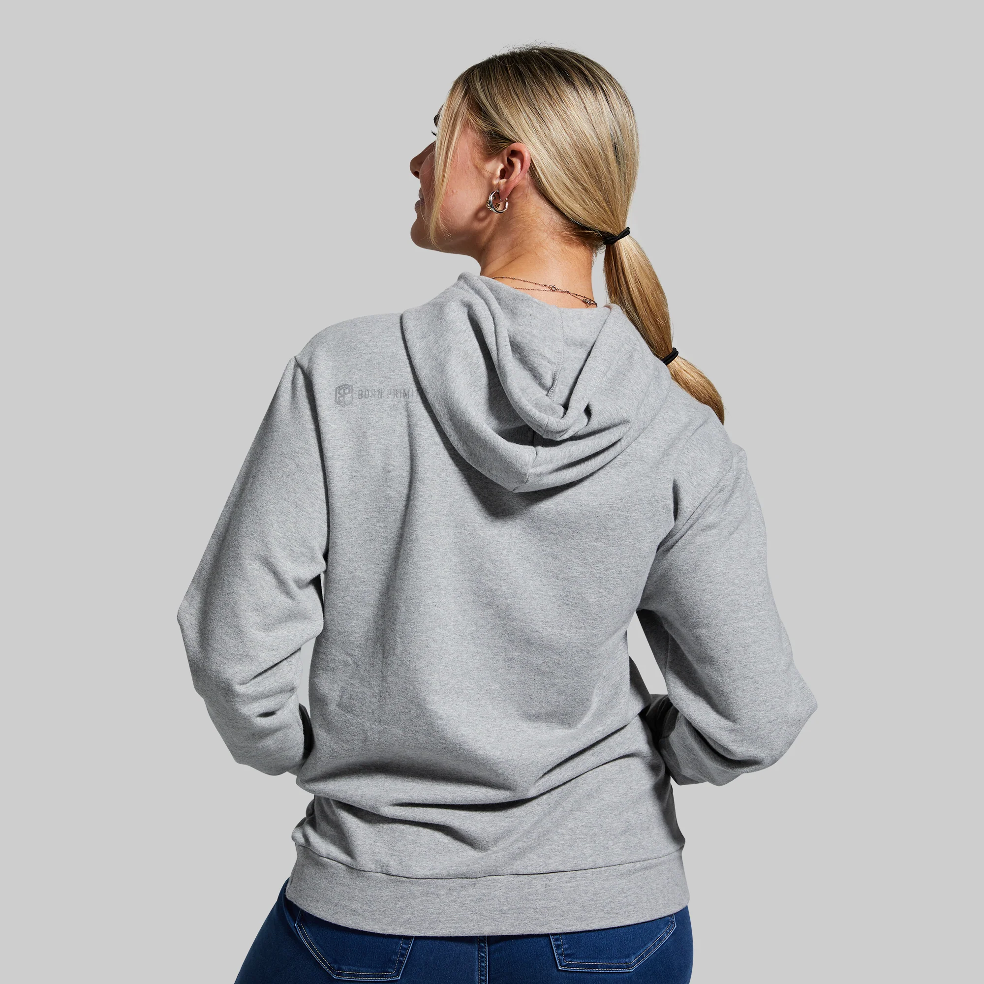 Unmatched Unisex Hoodie (Heather Grey) - Image 4