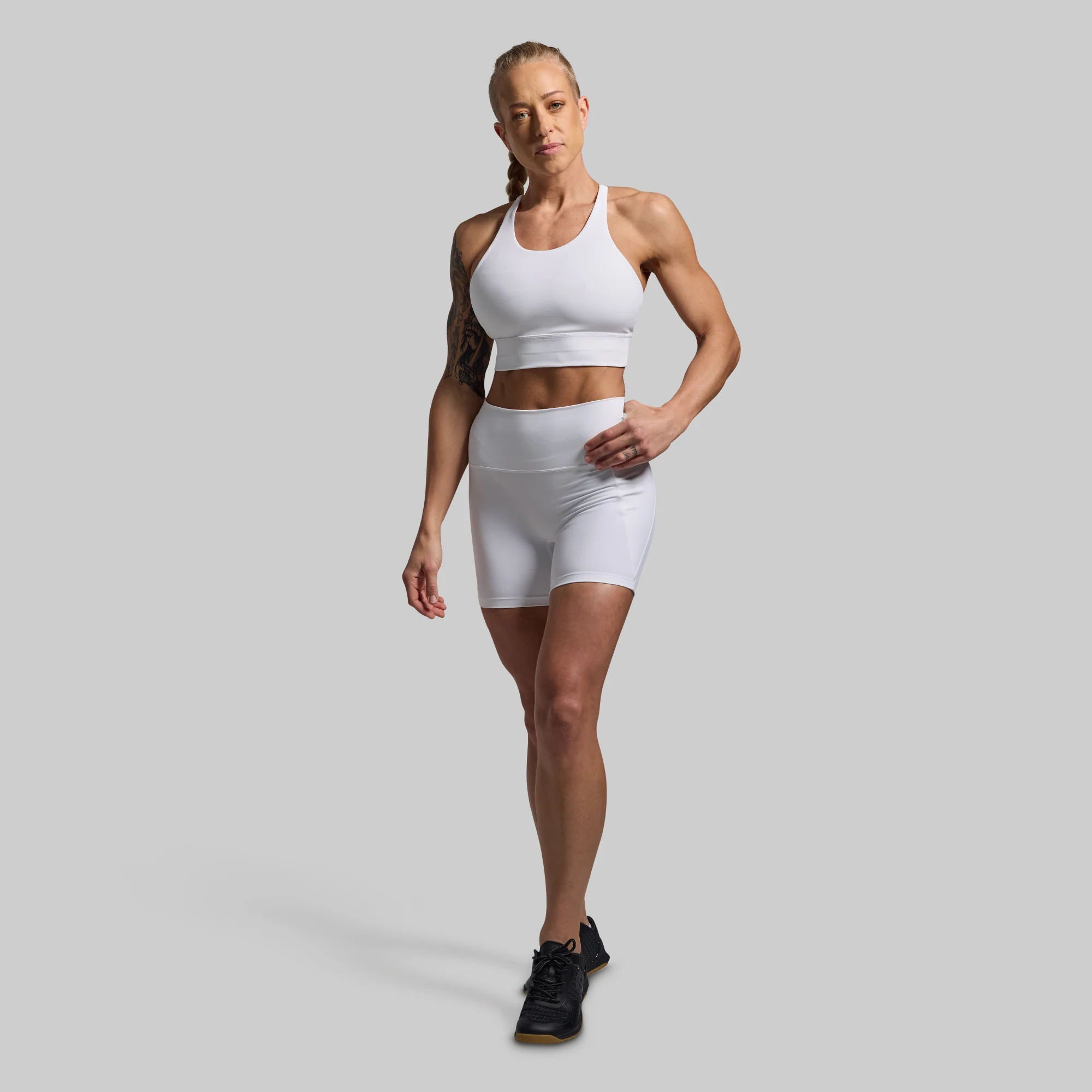 Untamed Sports Bra (White) - Image 5