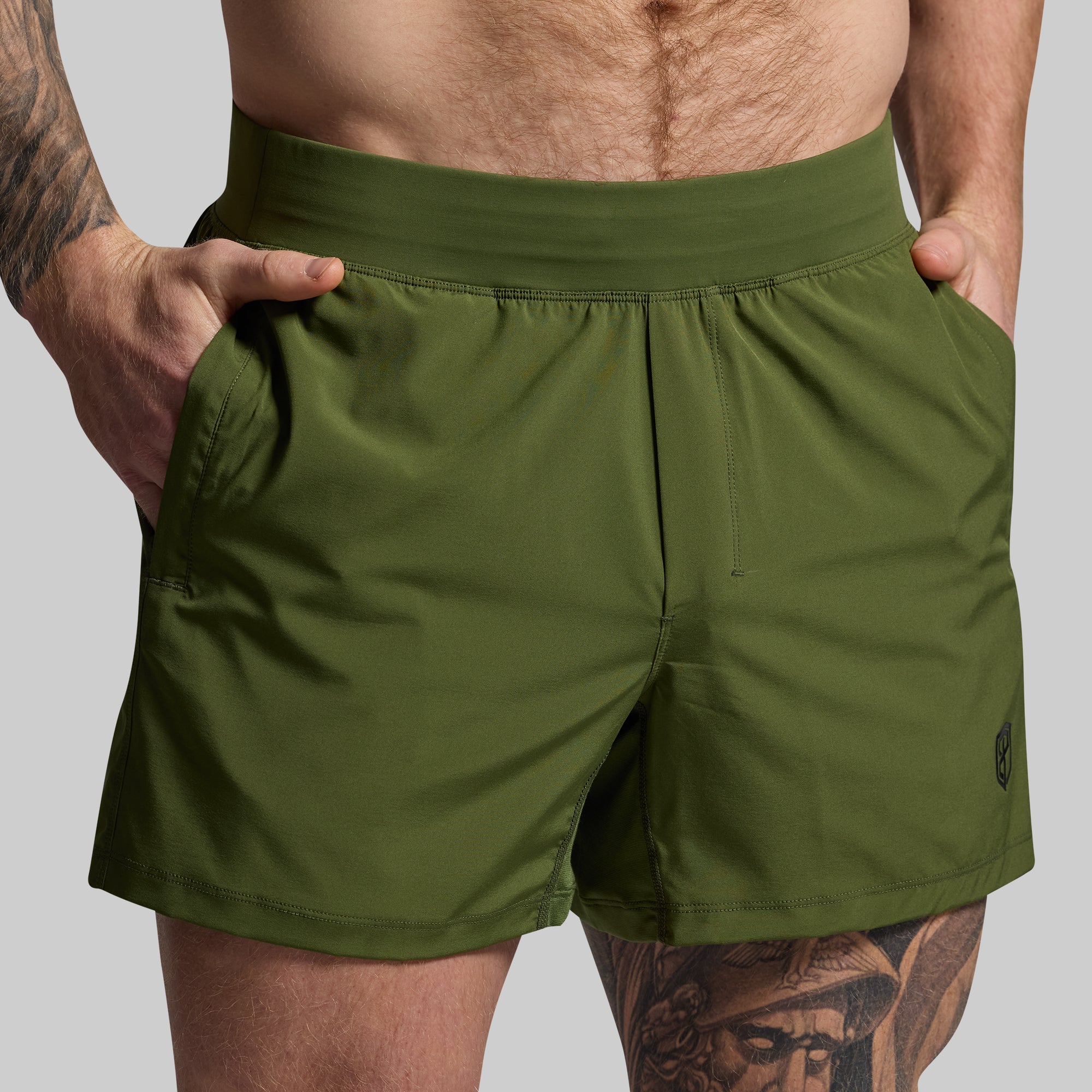 Versatile Short 5" (Military Green) - Image 3