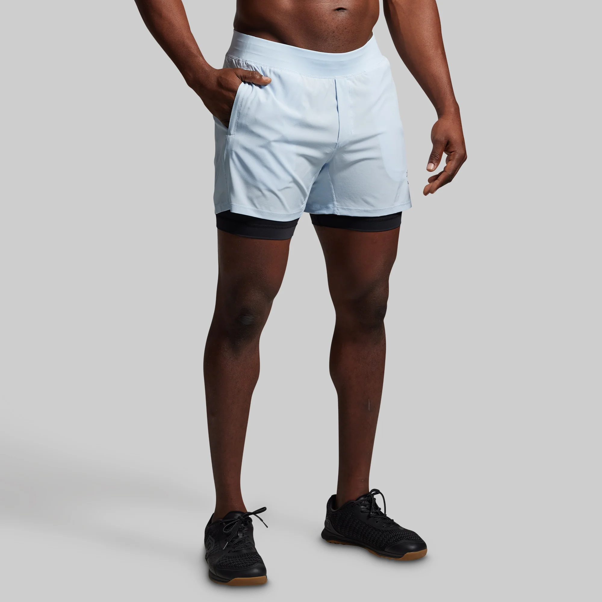 Versatile Short w/ Compression 5" (Chambray) - Image 5