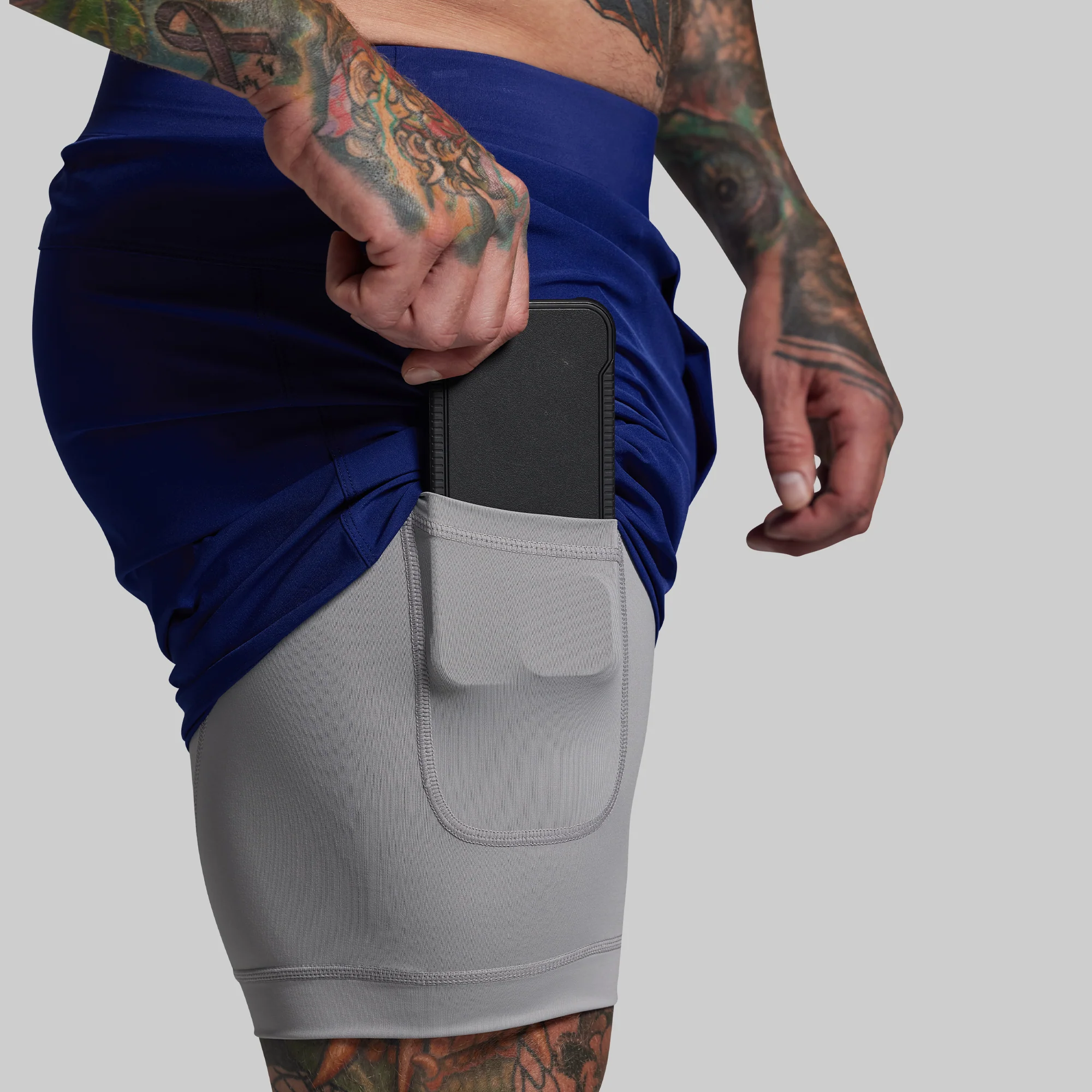 Versatile Short w/ Compression 5" (Cobalt) - Image 2