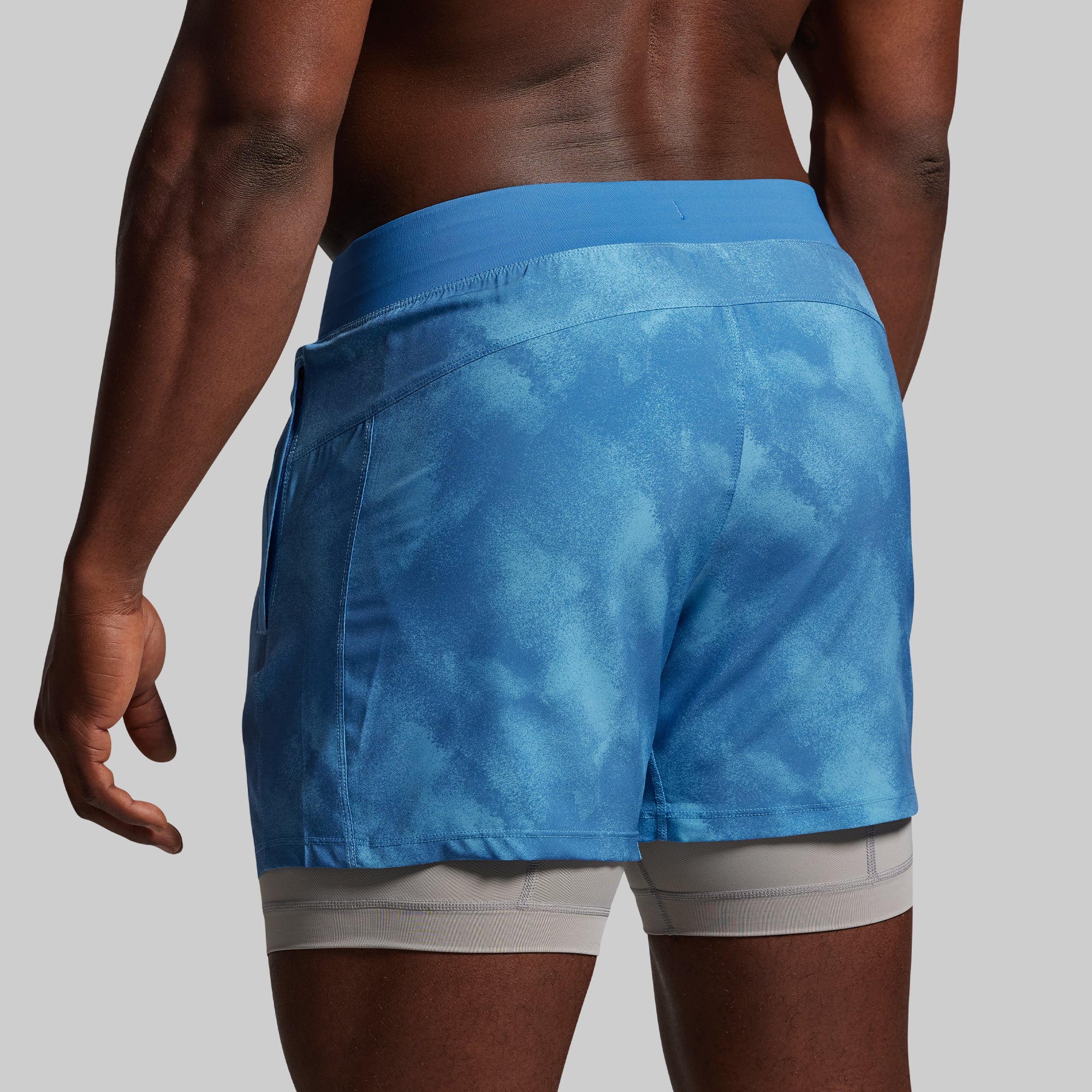 Versatile Short w/ Compression 5" (Glacier Blue) - Image 3
