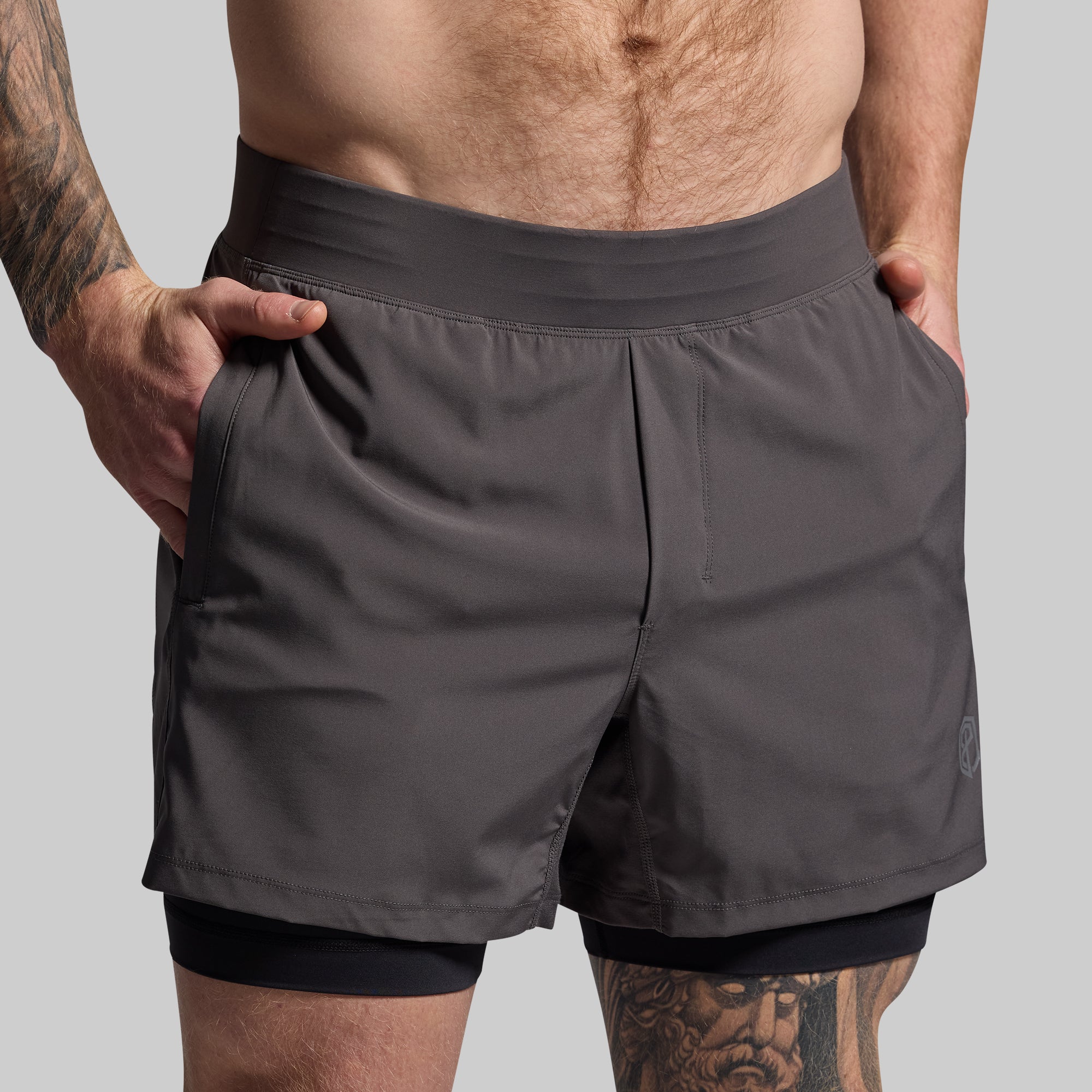 Versatile Short w/ Compression 5" (Gunmetal) - Image 4