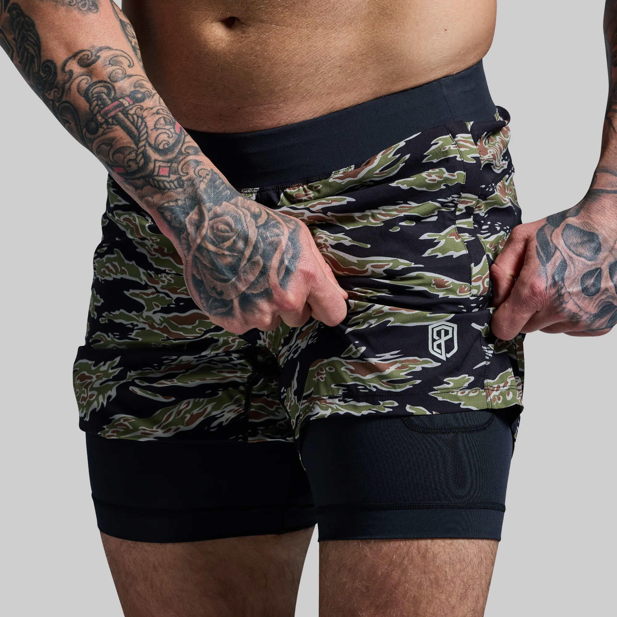 Versatile Short w/ Compression 5" (Jungle Tiger) - Image 5