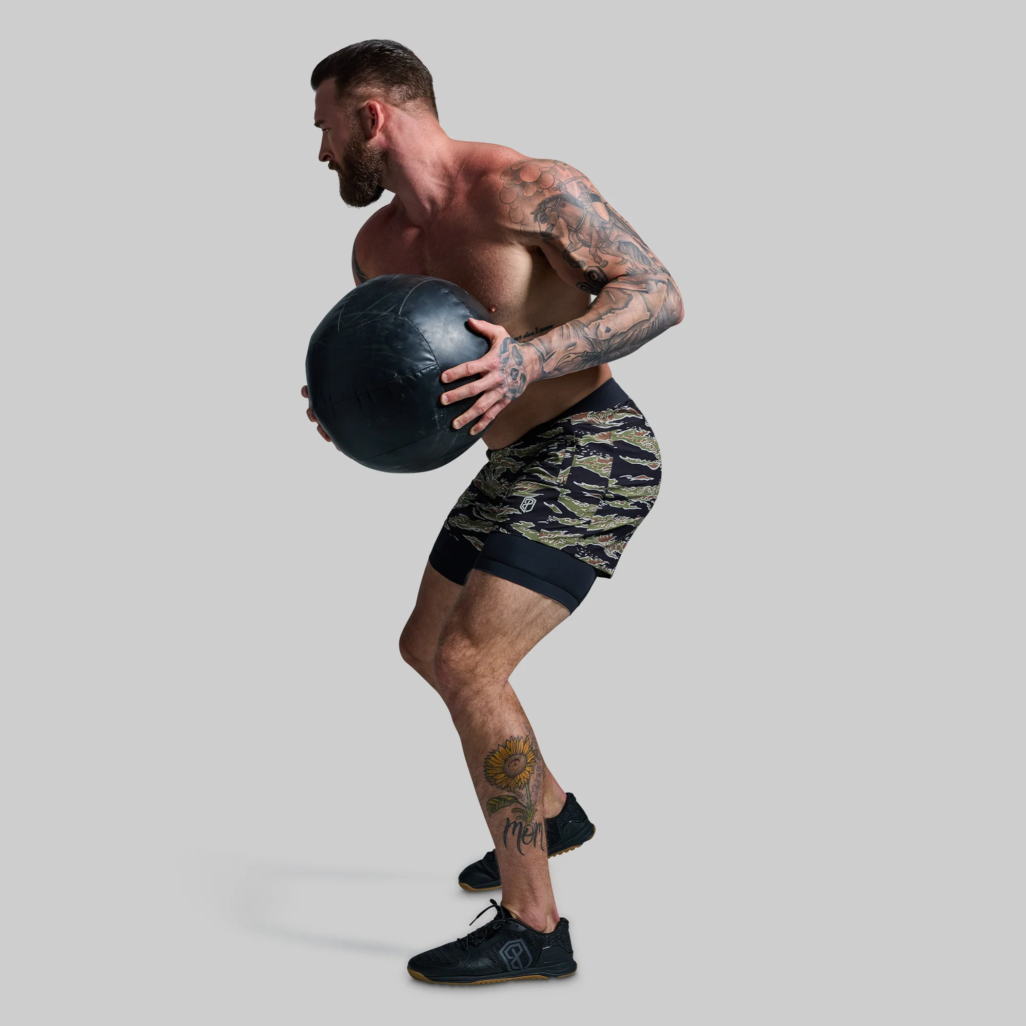 Versatile Short w/ Compression 5" (Jungle Tiger) - Image 7