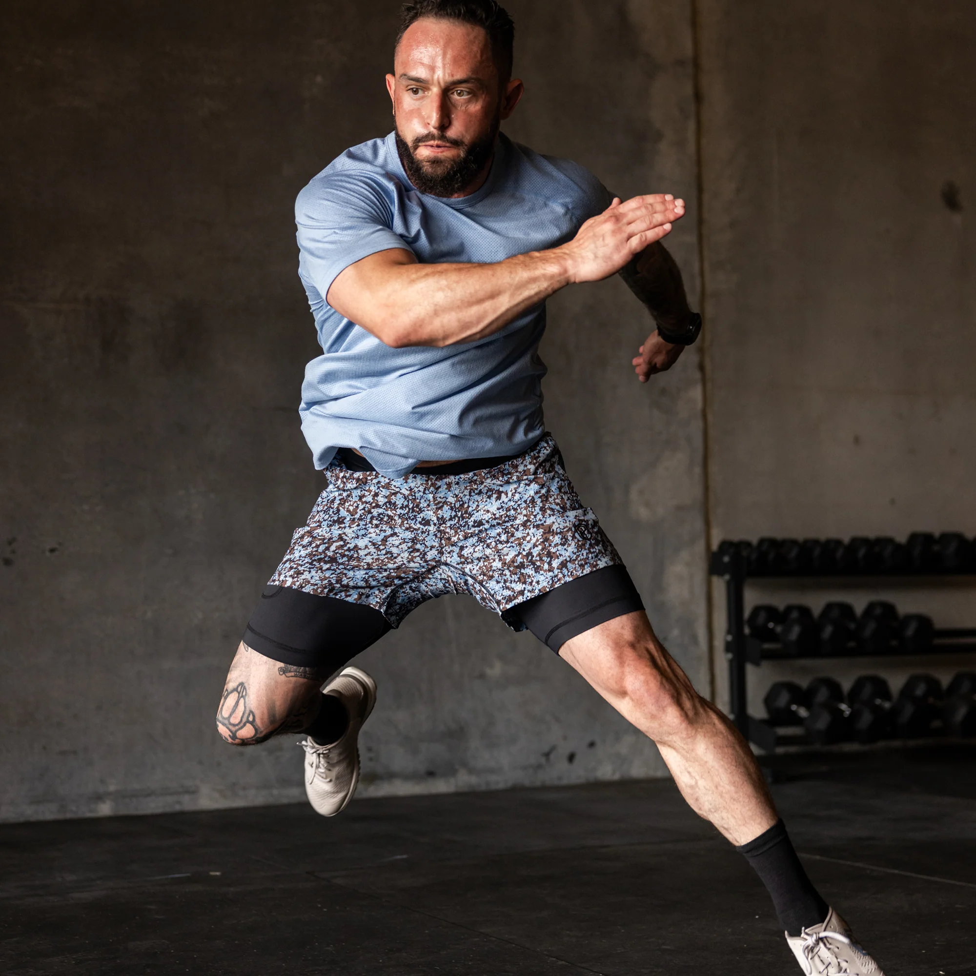 Versatile Short w/ Compression 5" (Speckle) - Image 2