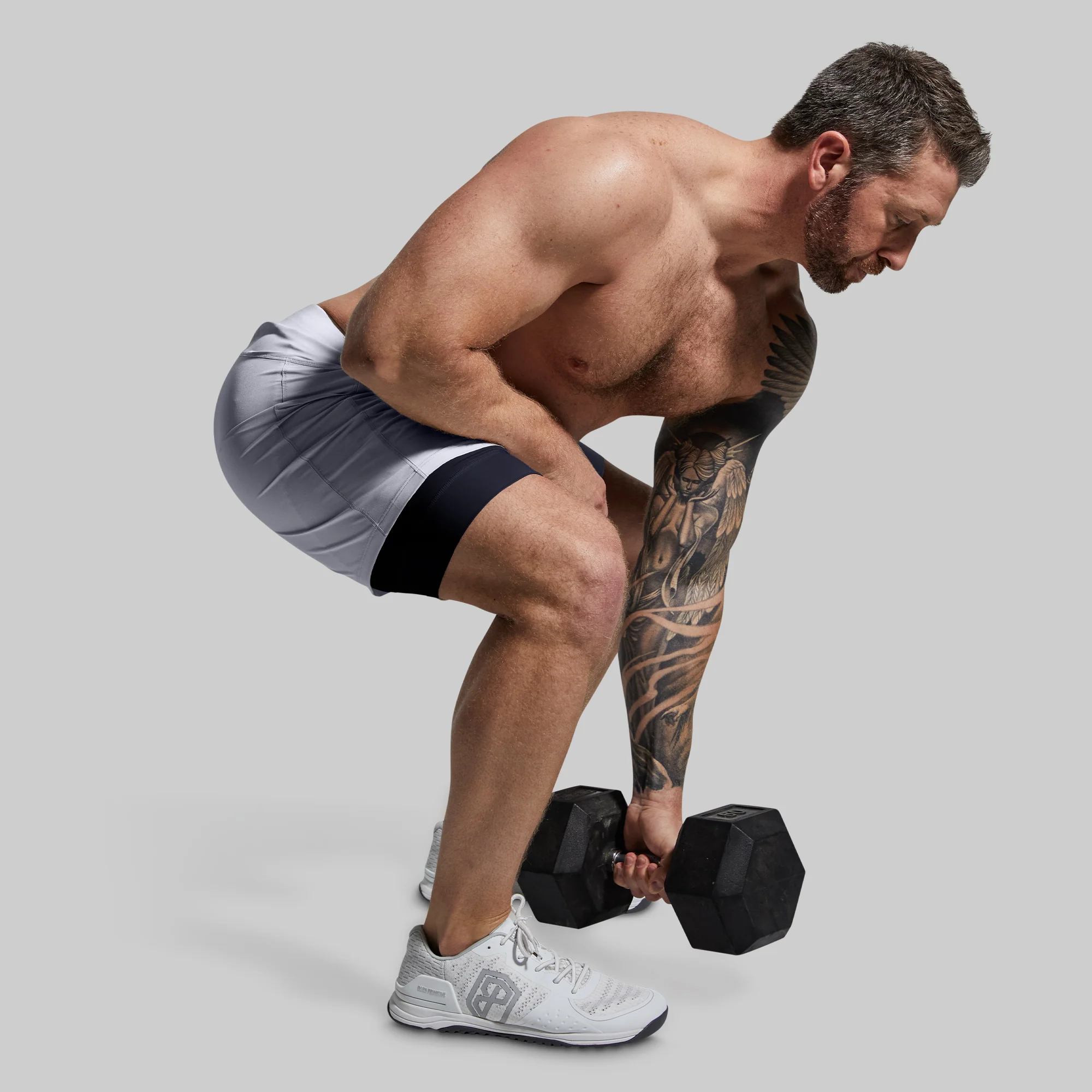 Versatile Short w/ Compression 5" (Stone) - Image 5
