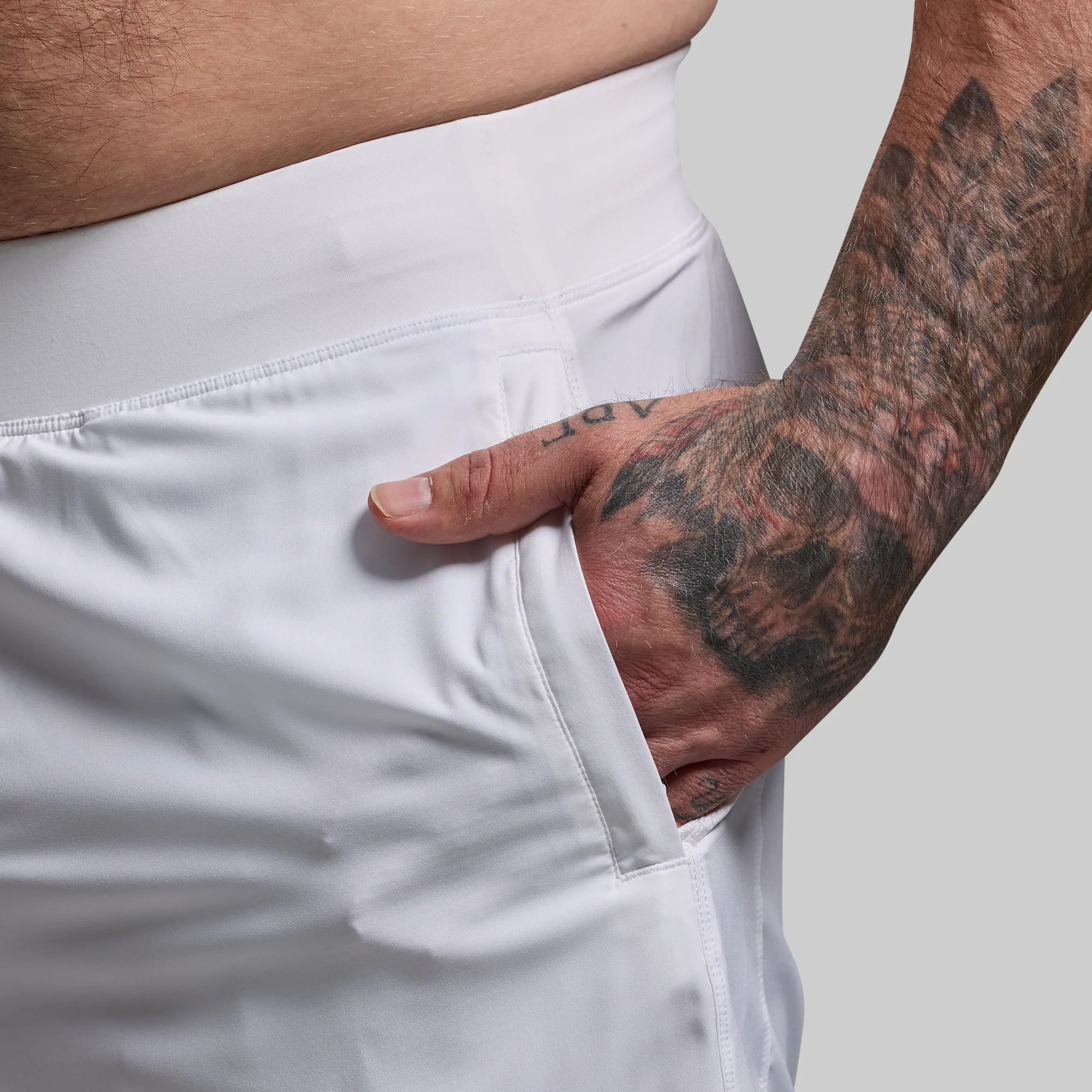 Versatile Short w/ Compression 5" (White) - Image 7