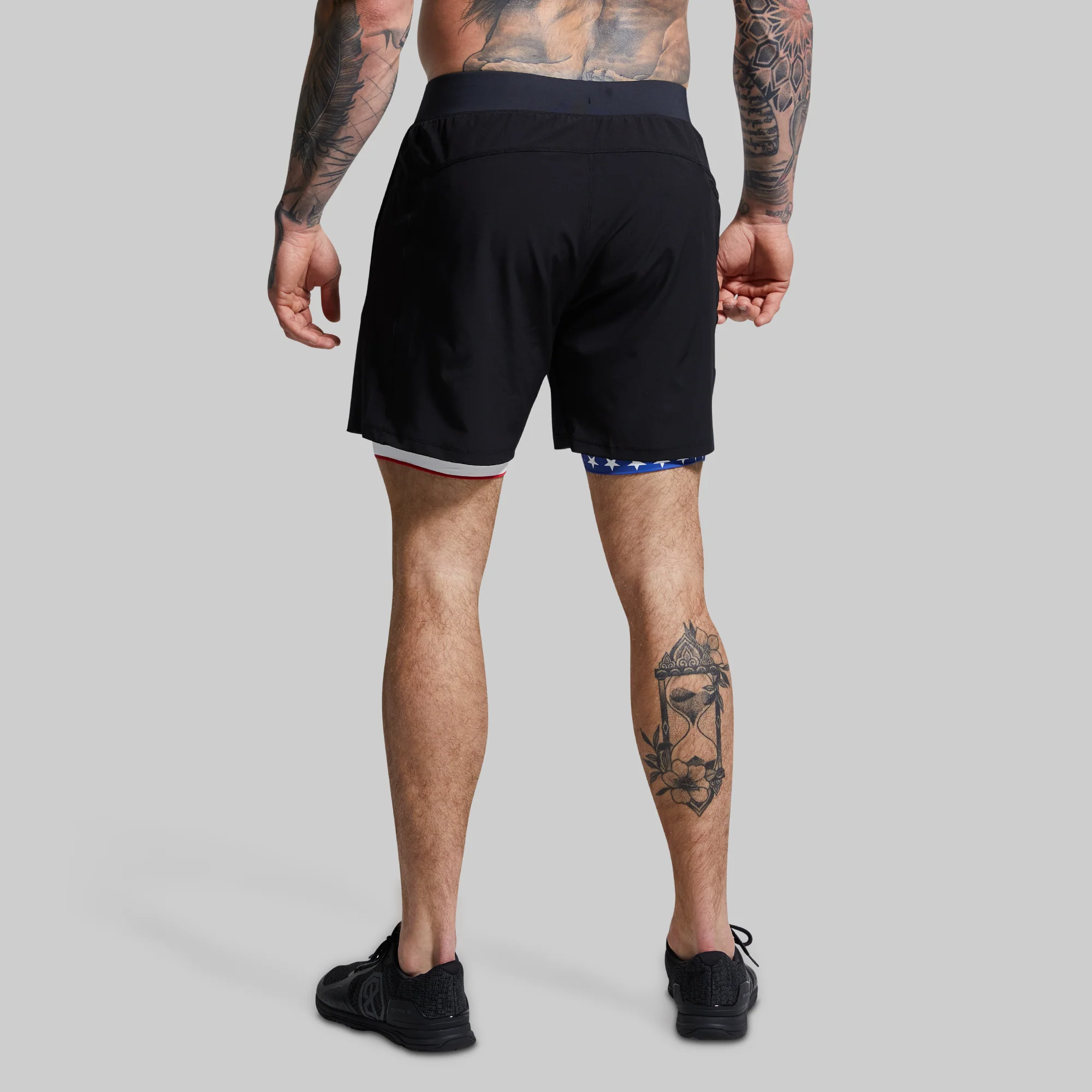 Versatile Short w/ Compression 7" (Black Liberty) - Image 5
