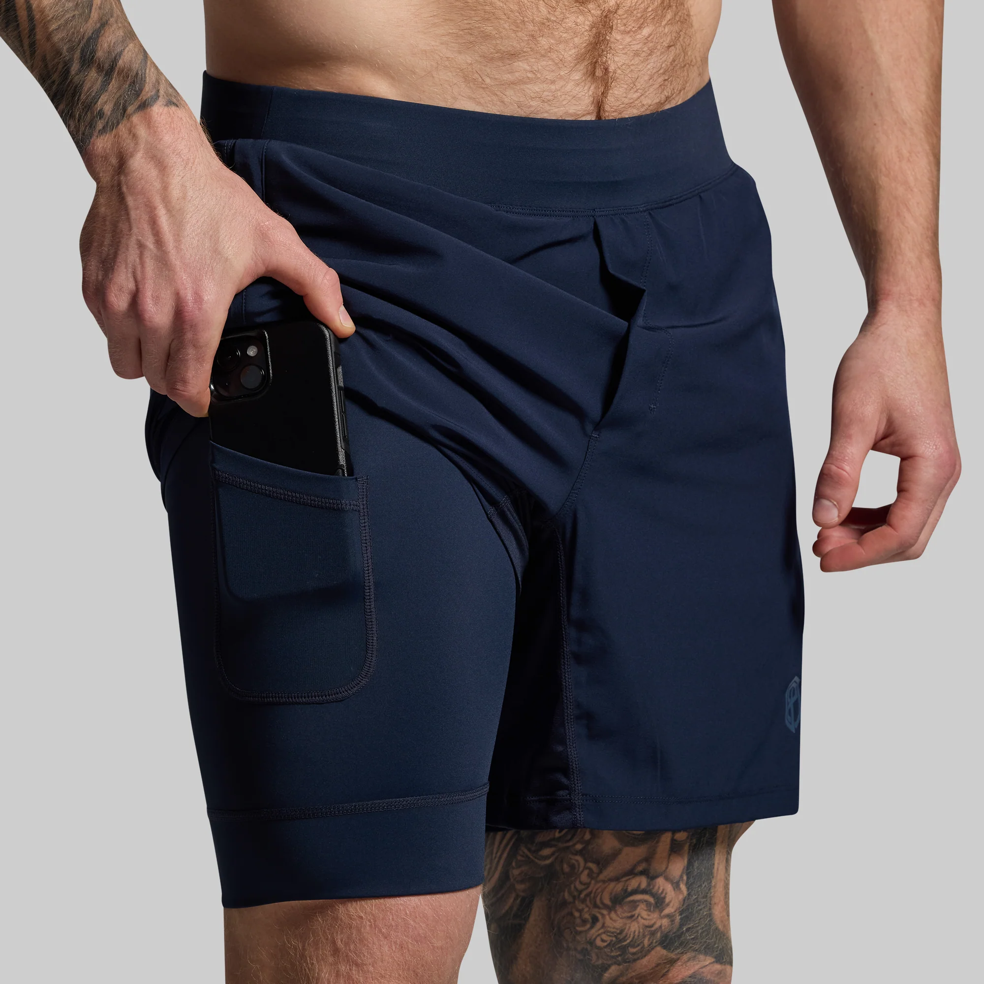Versatile Short w/ Compression 7" (BP Navy) - Image 2
