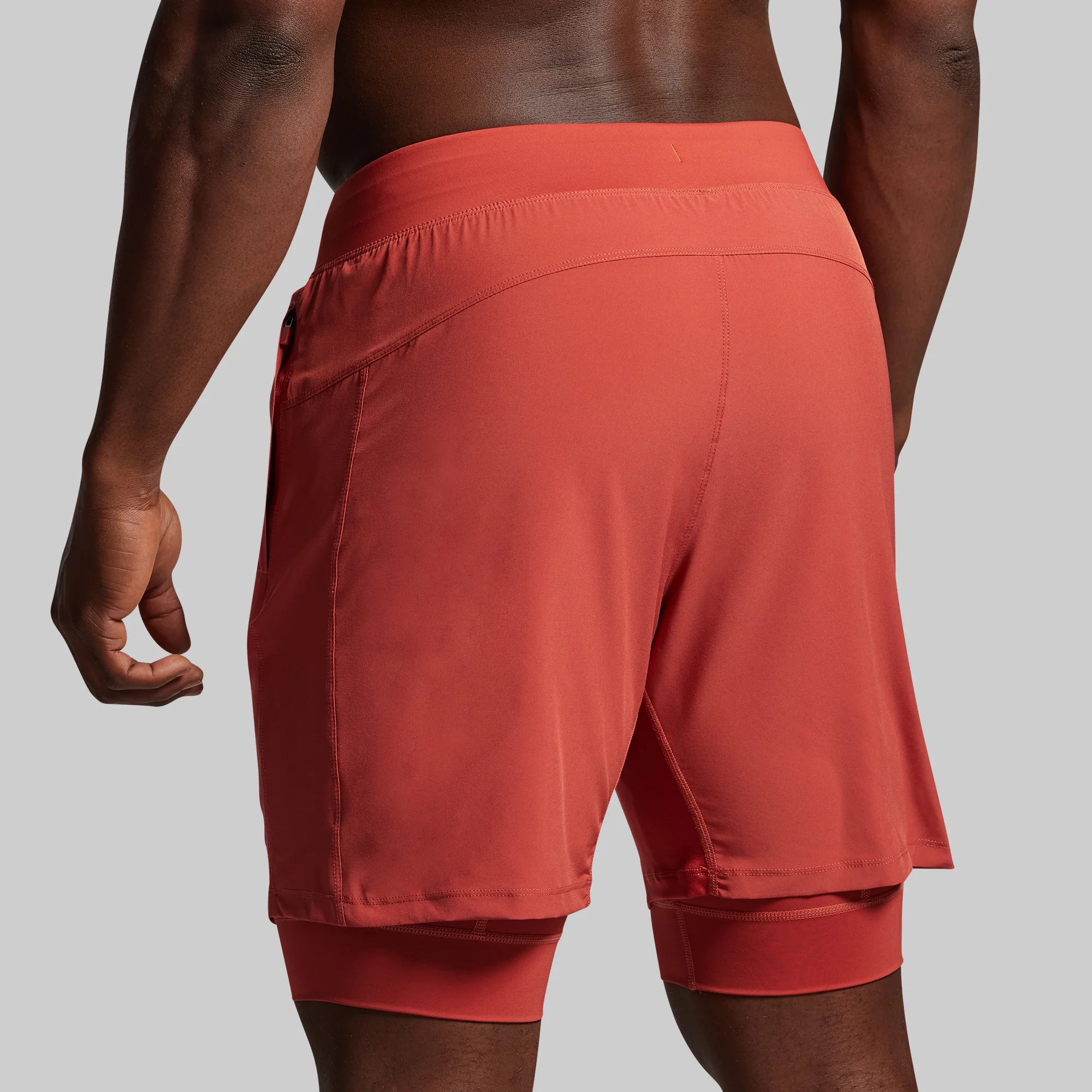 Versatile Short w/ Compression 7" (Brick) - Image 3