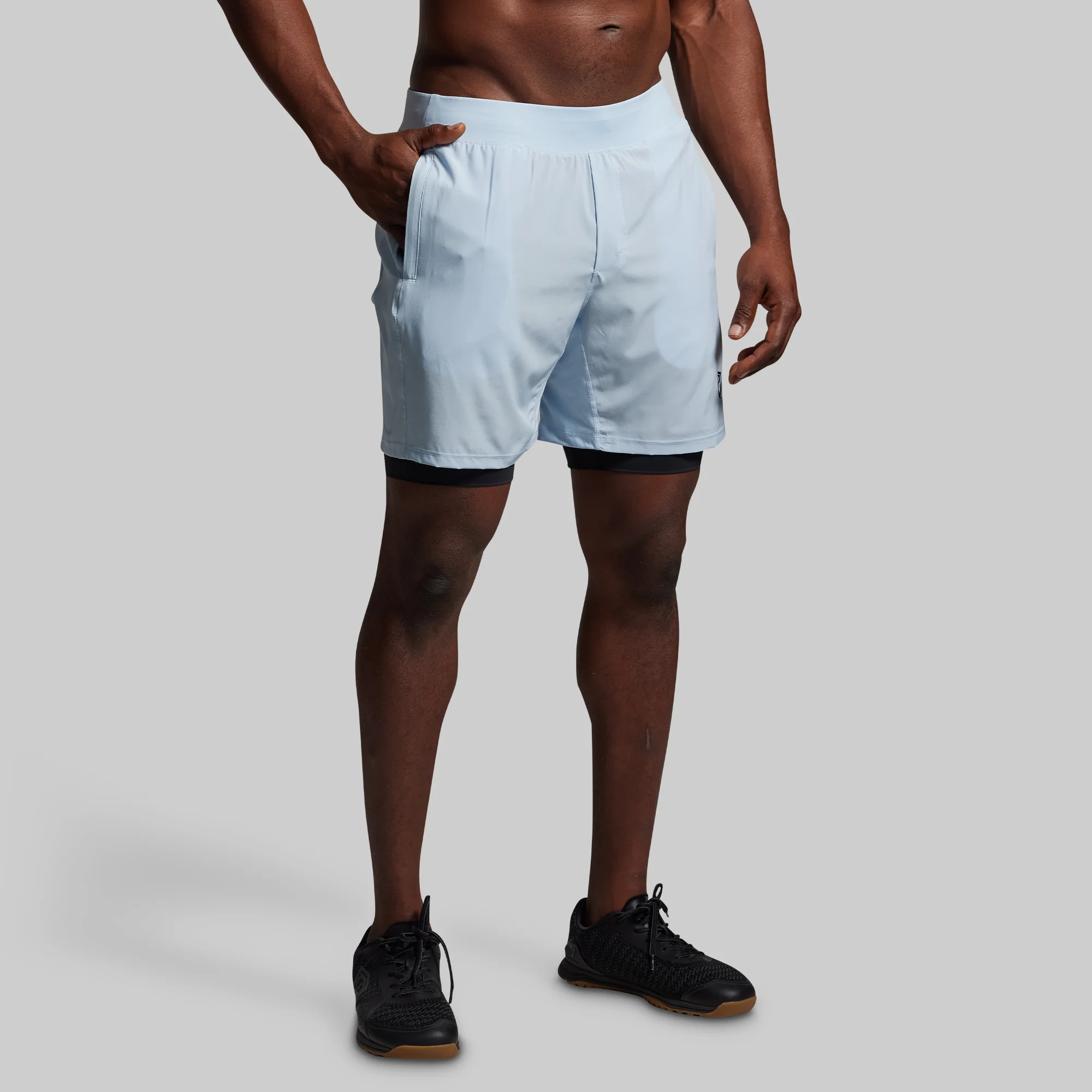 Versatile Short w/ Compression 7" (Chambray) - Image 5