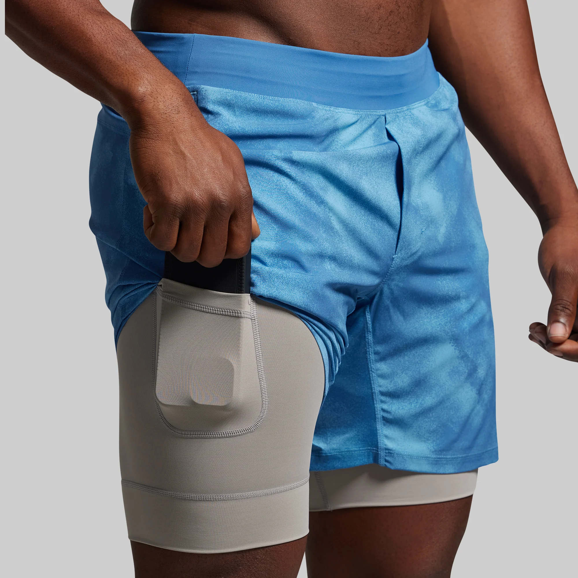 Versatile Short w/ Compression 7" (Glacier Blue) - Image 2
