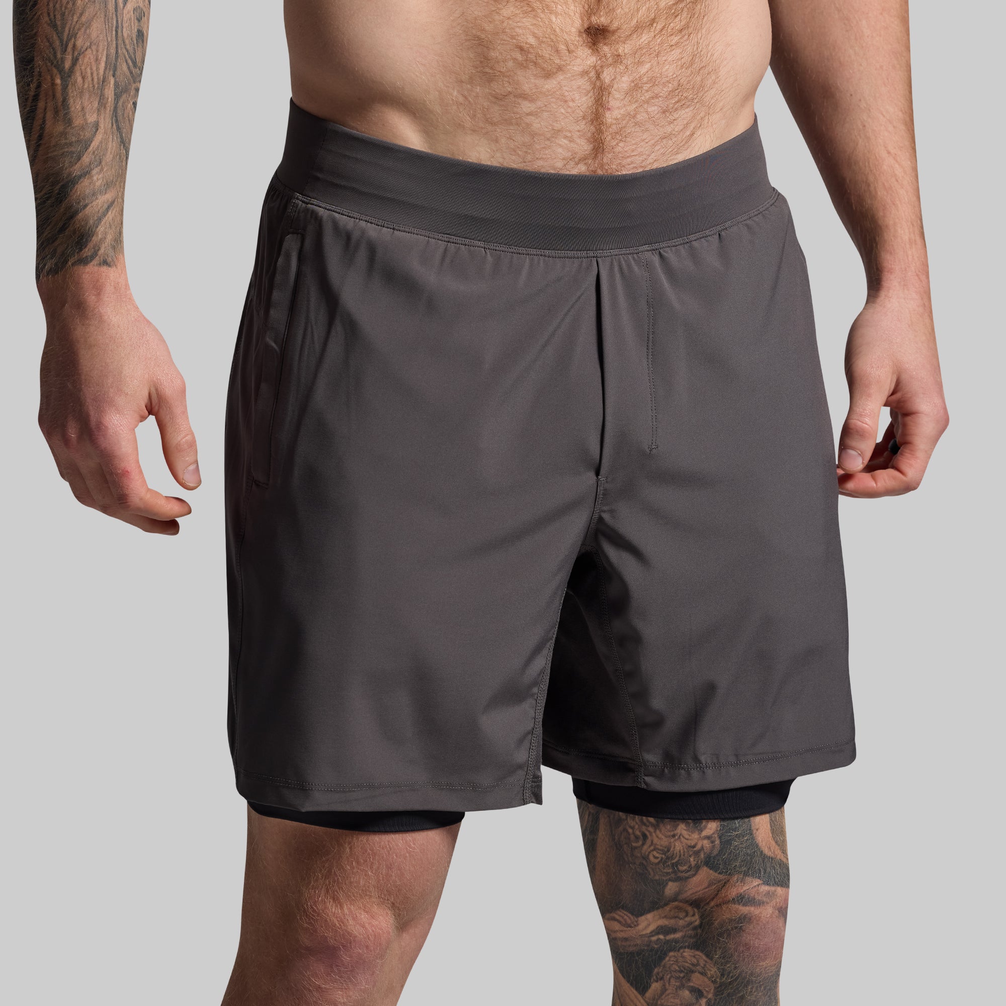 Versatile Short w/ Compression 7" (Gunmetal) - Image 4