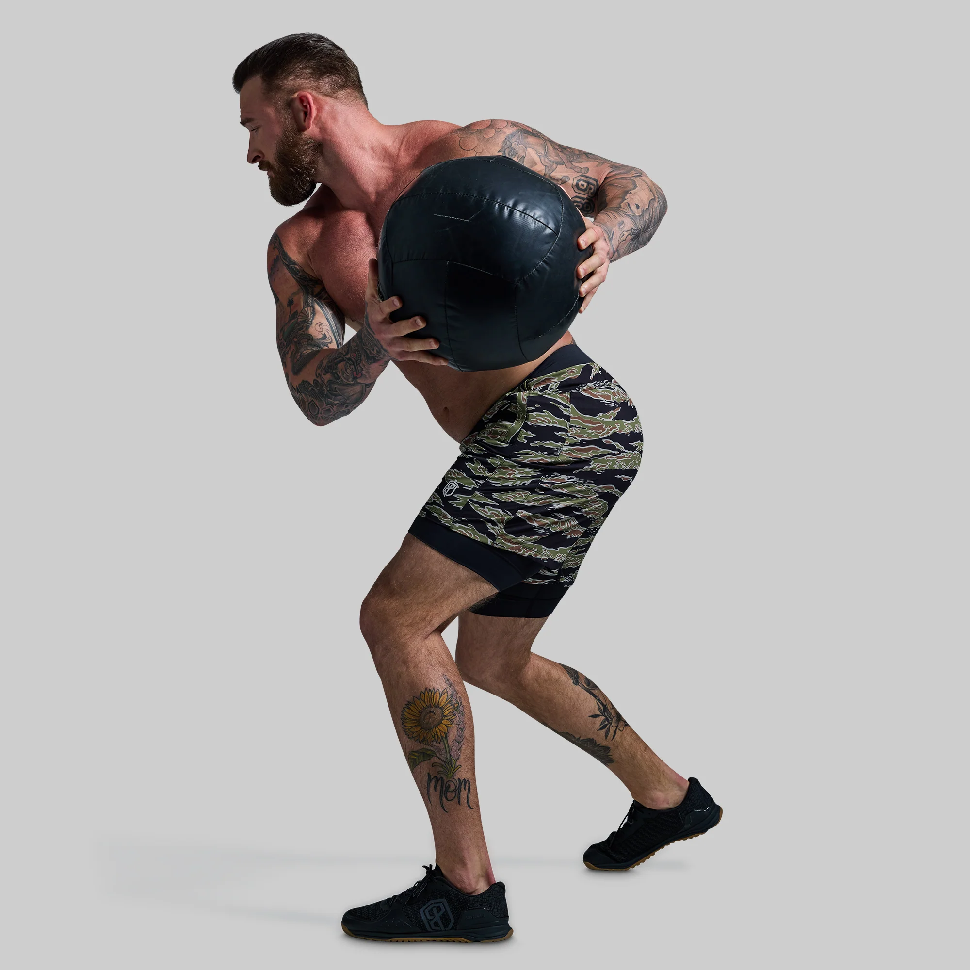 Versatile Short w/ Compression 7" (Jungle Tiger) - Image 7