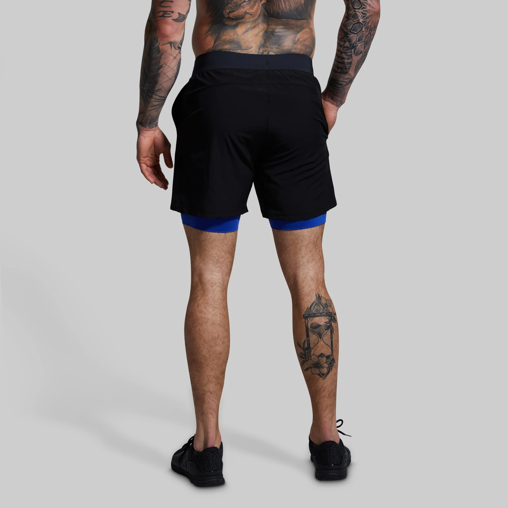 Versatile Short w/ Compression 7" (Thin Blue Line Gunmetal) - Image 3