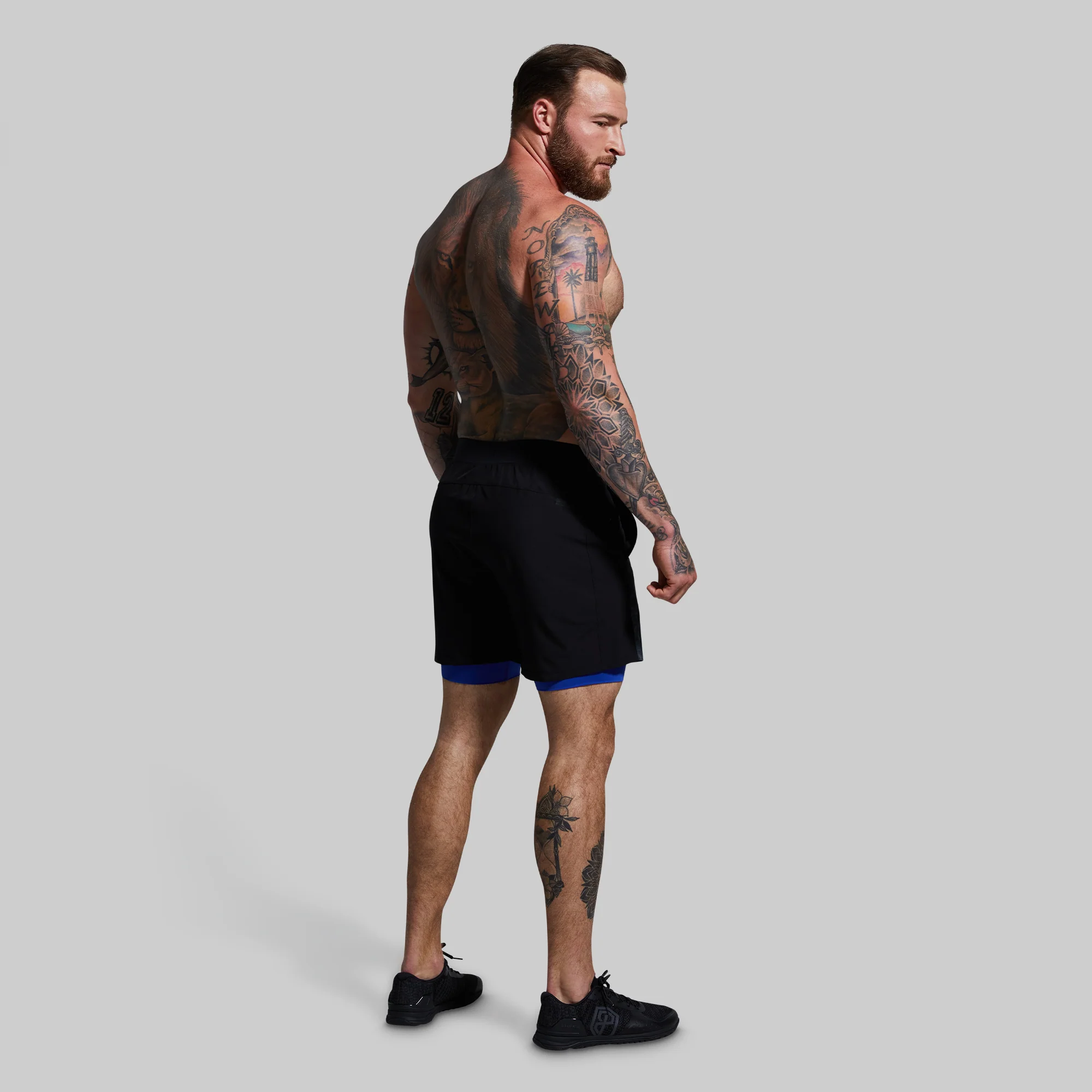 Versatile Short w/ Compression 7" (Thin Blue Line Gunmetal) - Image 8
