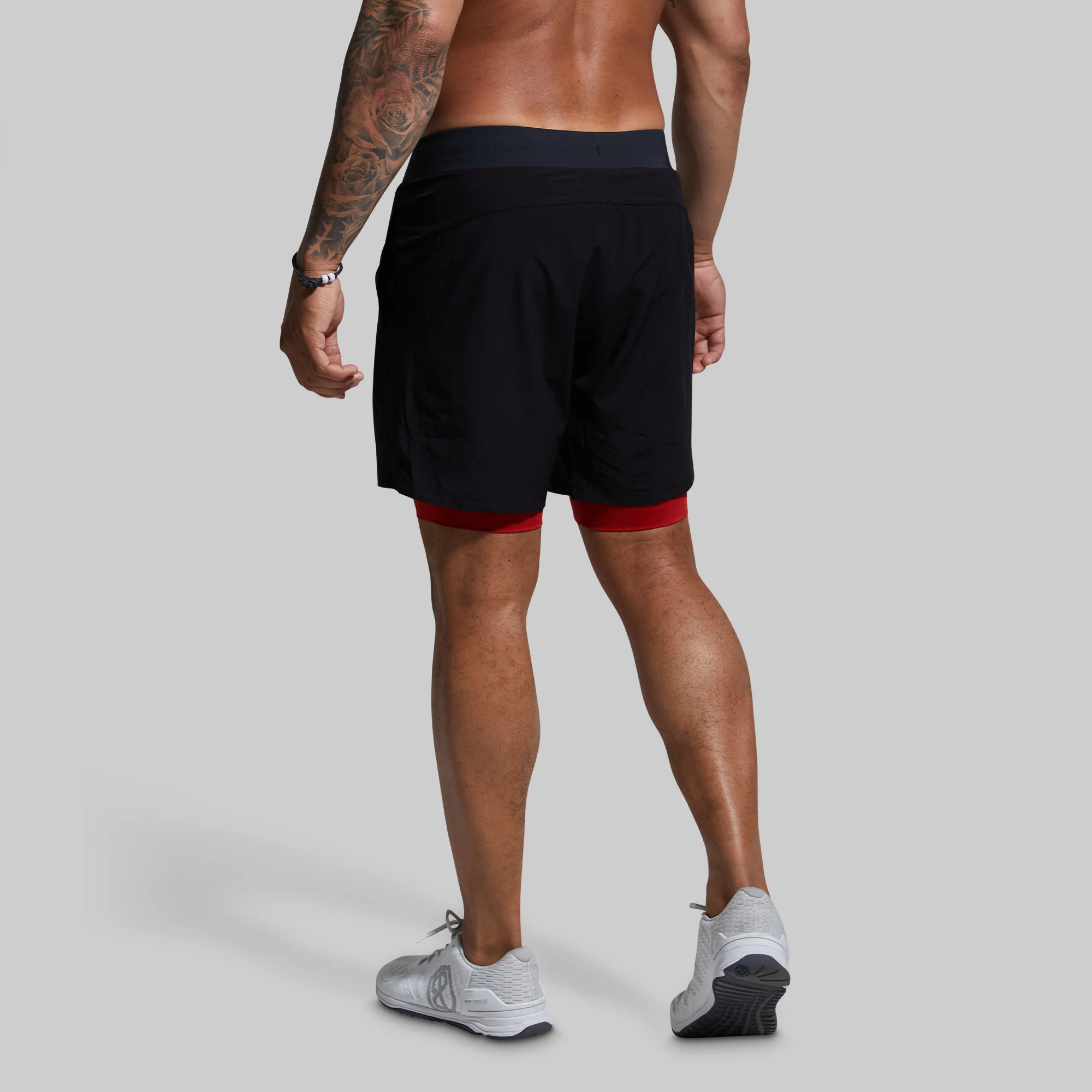 Versatile Short w/ Compression 7" (Thin Red Line Gunmetal) - Image 3