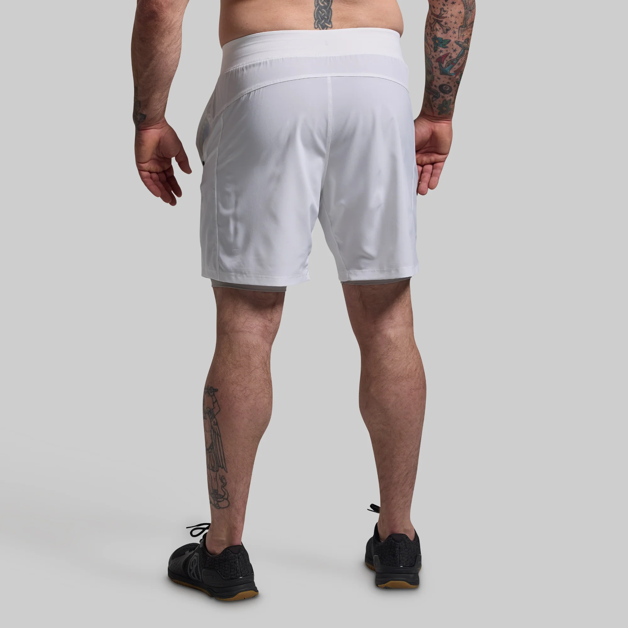 Versatile Short w/ Compression 7" (White) - Image 3