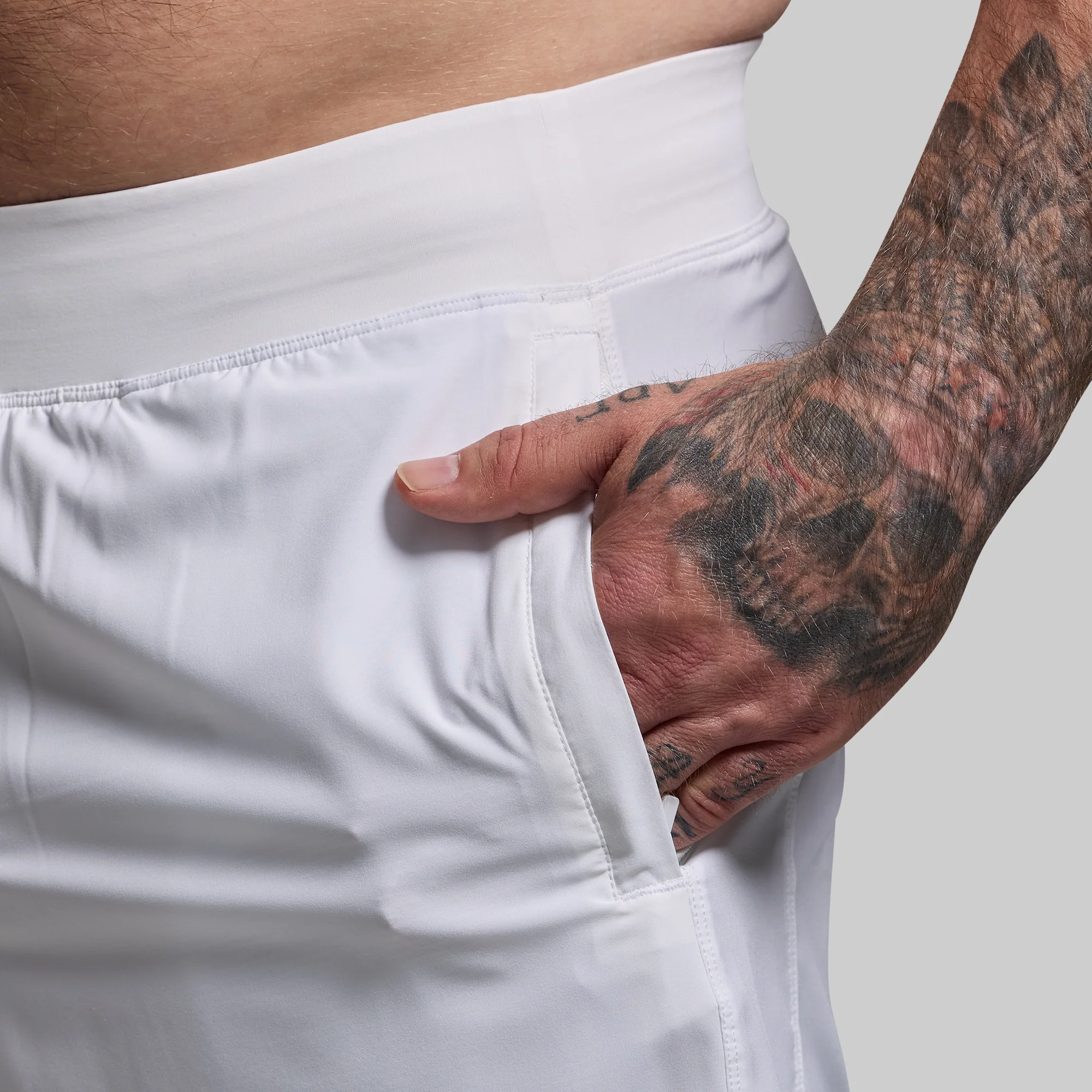 Versatile Short w/ Compression 7" (White) - Image 6