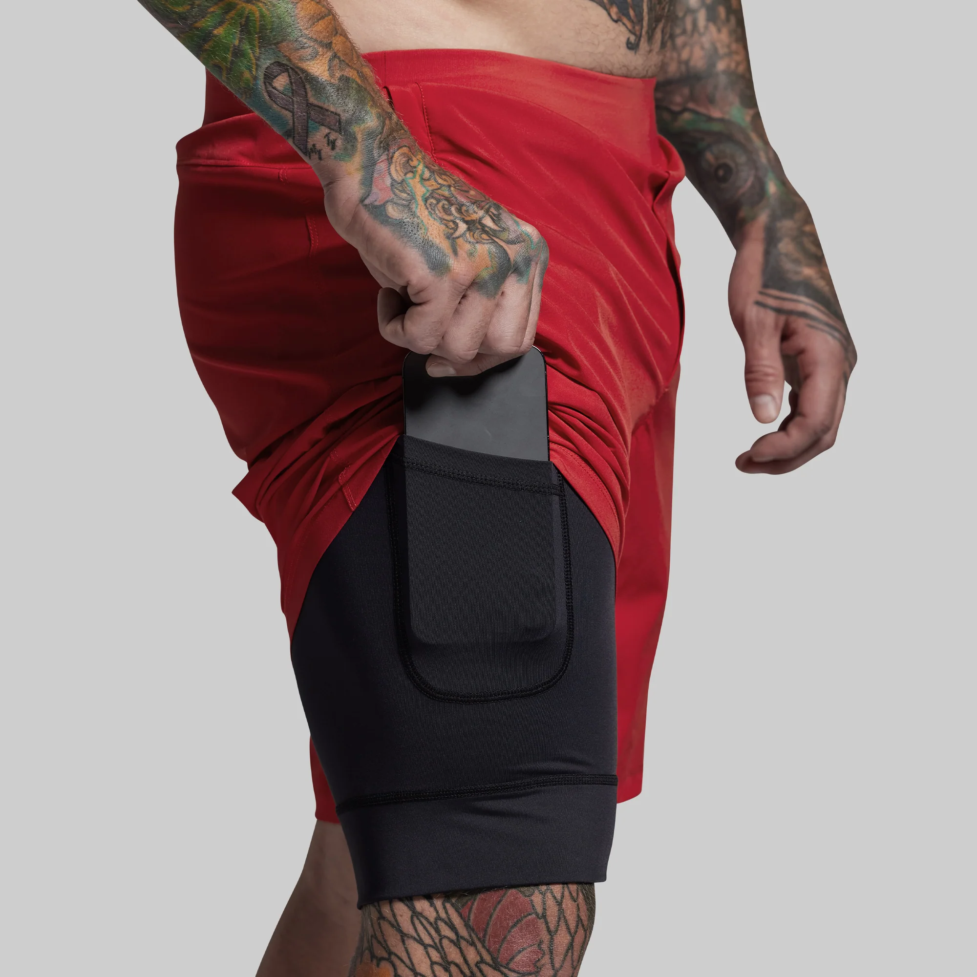 Versatile Short w/ Compression 9" (Adrenaline) - Image 2