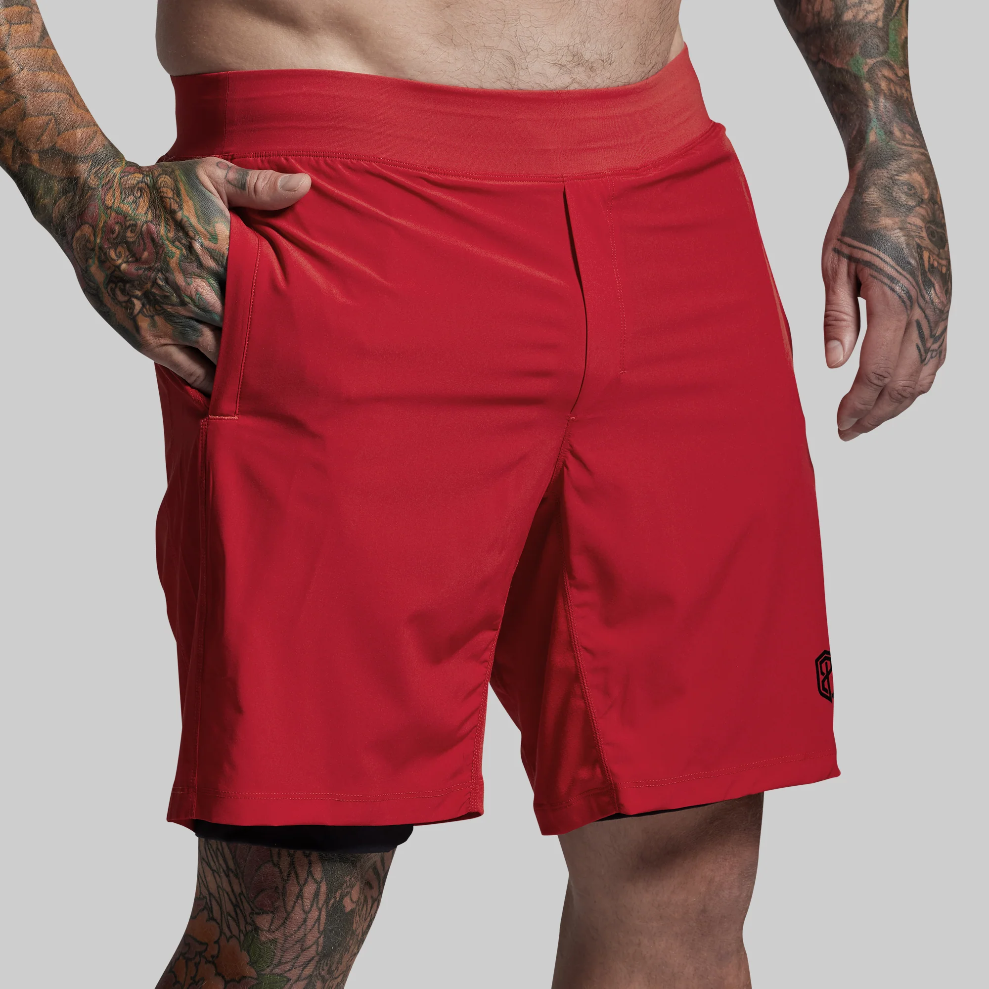 Versatile Short w/ Compression 9" (Adrenaline) - Image 4