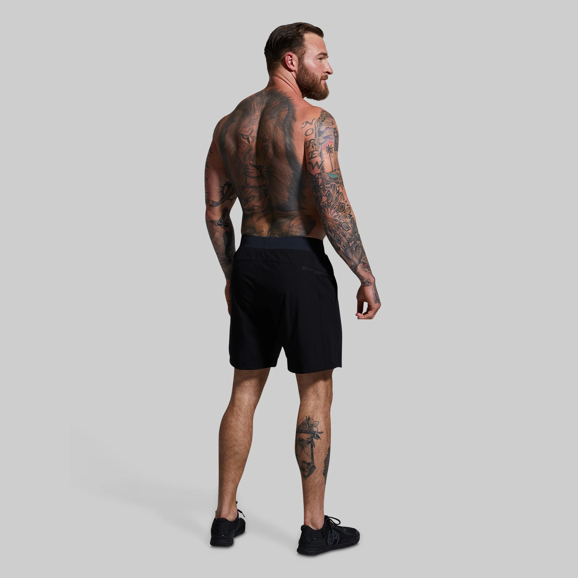 Versatile Short w/ Compression 9" (Black) - Image 8