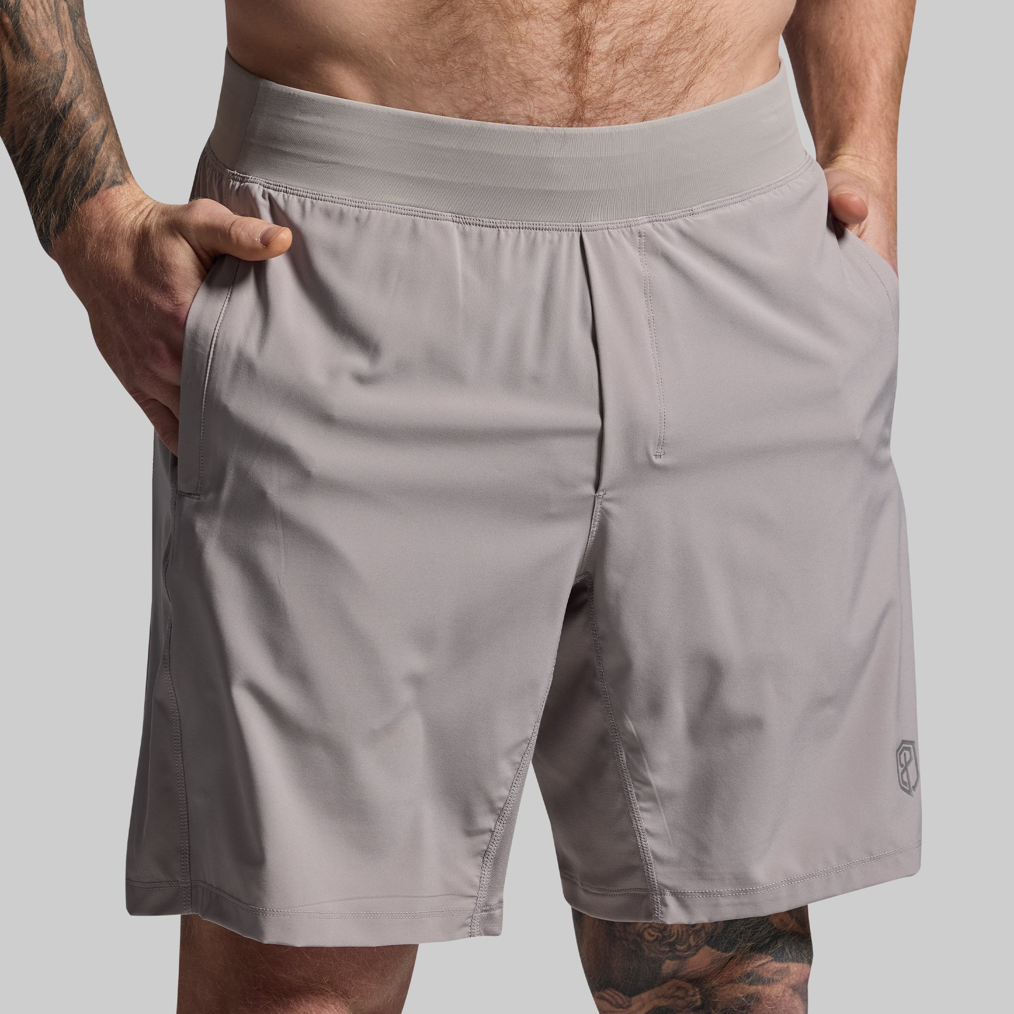 Versatile Short w/ Compression 9" (Stone) - Image 4